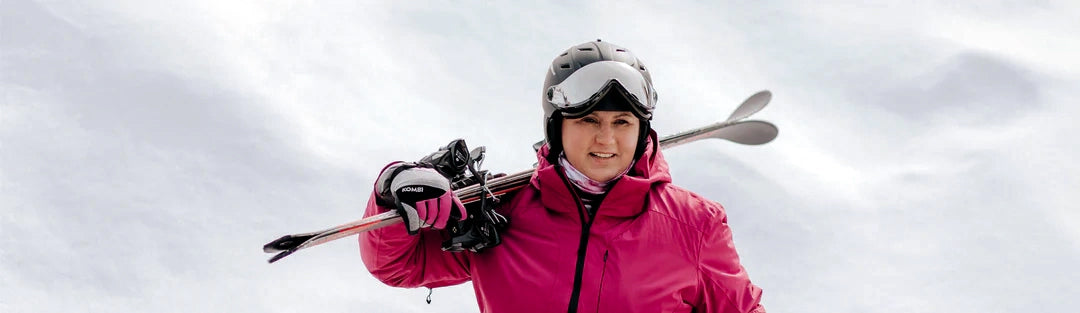 Manteau isolé de Ski Val-d'Isère Taille Plus de Sportive Plus