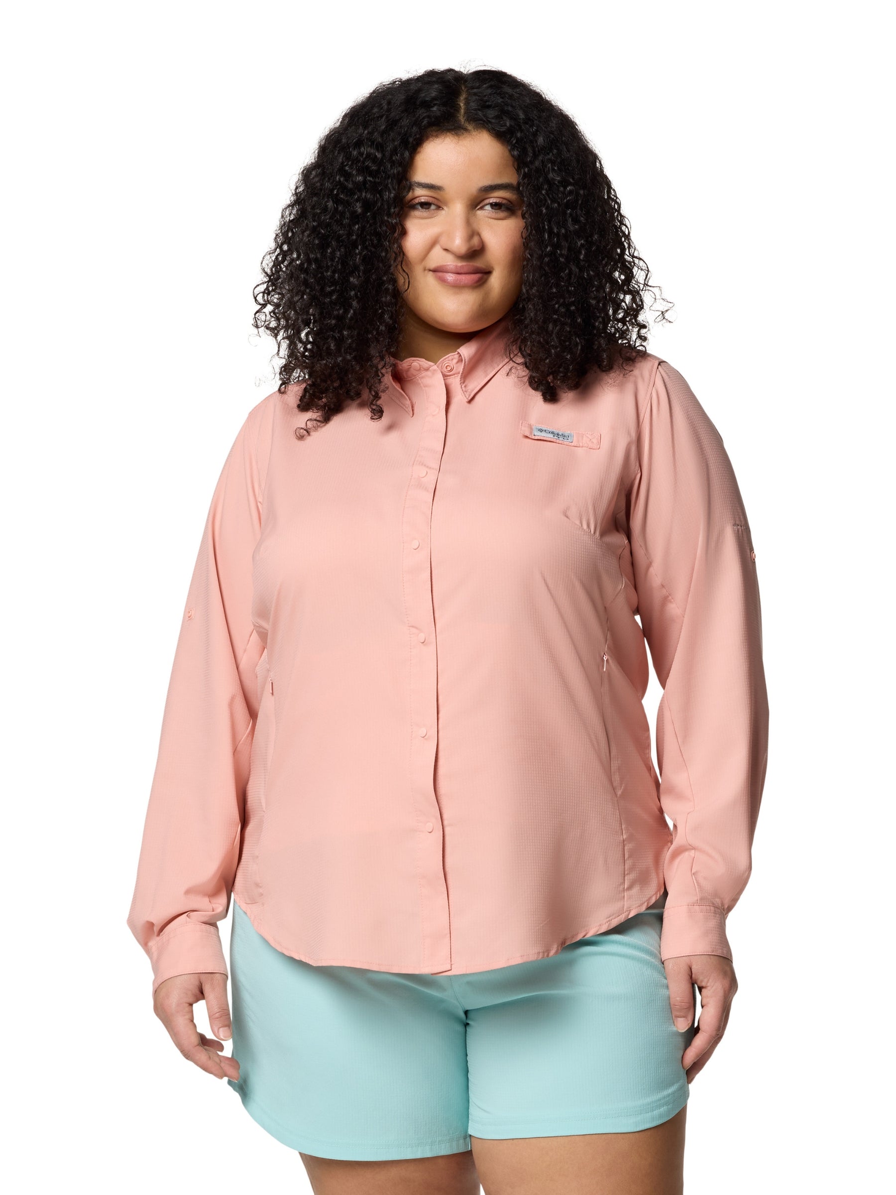 Chemise Tamiami II Taille Plus - Faux Pink
