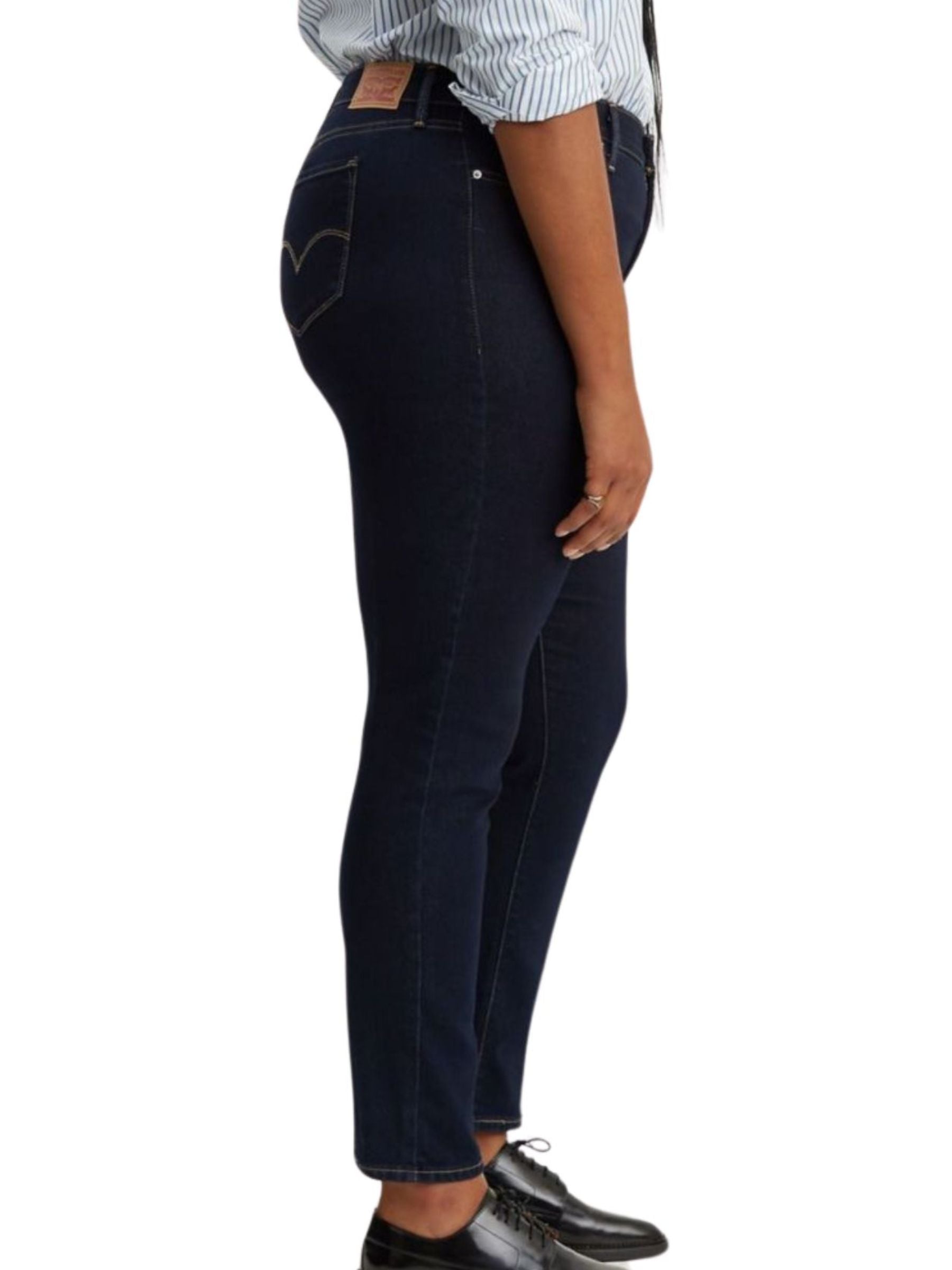 Jeans 311 Filiforme Moulant Taille Plus (Darkest Sky) de Levi's