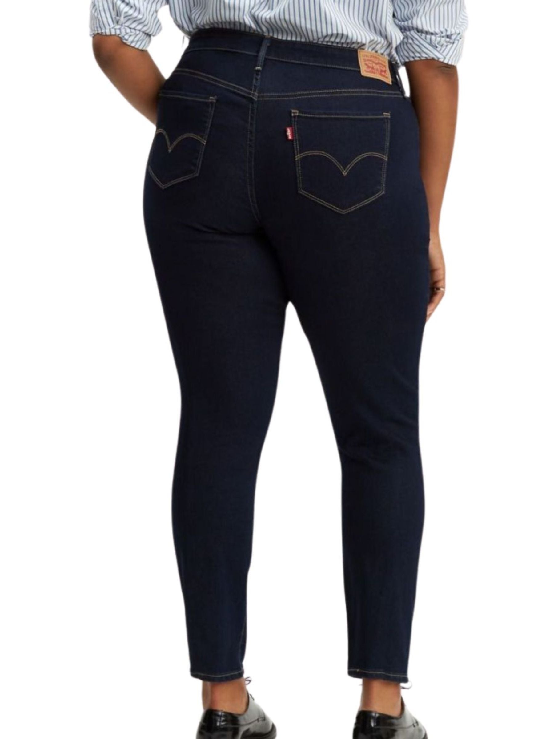 Jeans 311 Filiforme Moulant Taille Plus (Darkest Sky) de Levi's
