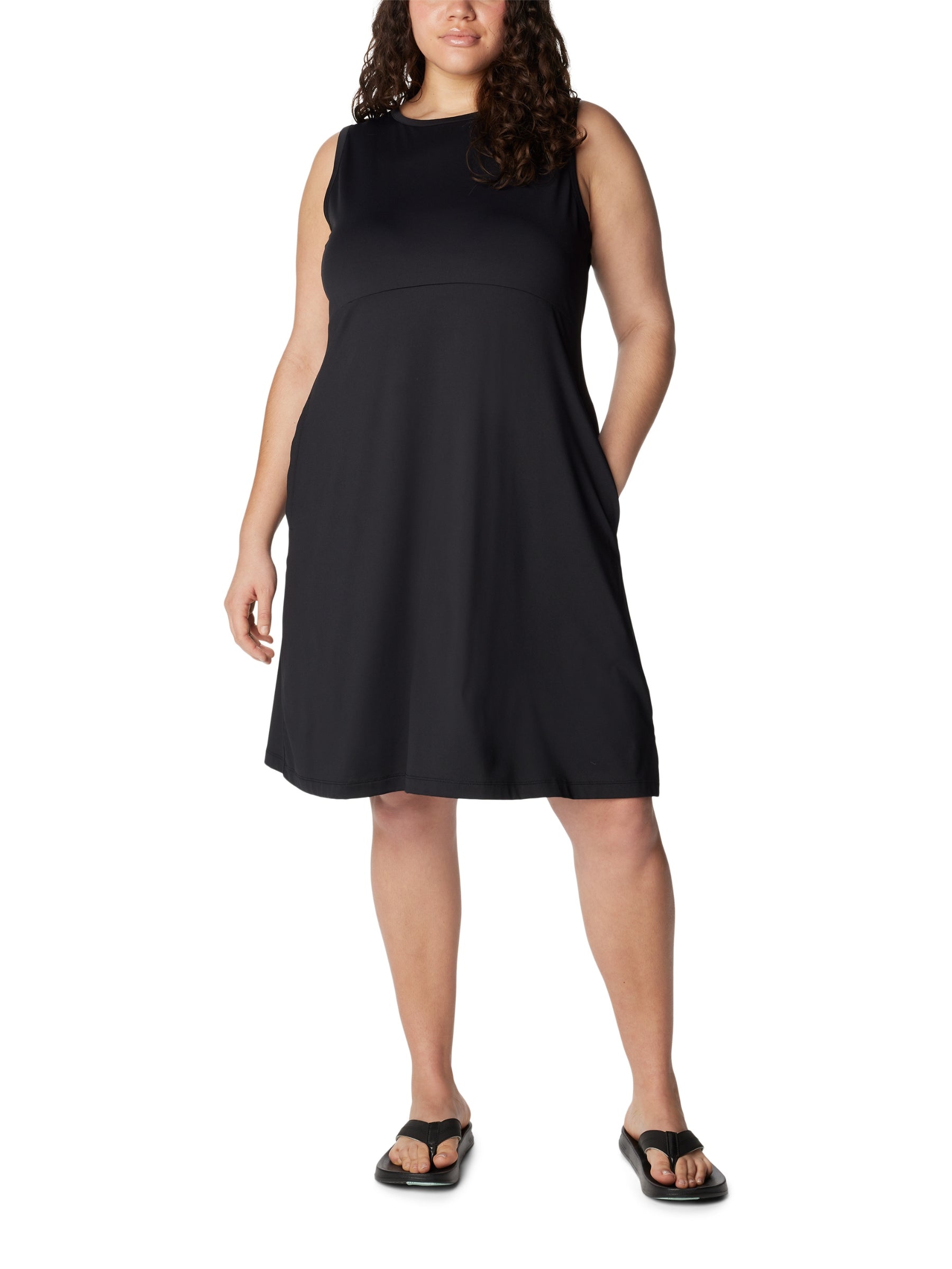 Robe-Débardeur Freezer Taille Plus - Black