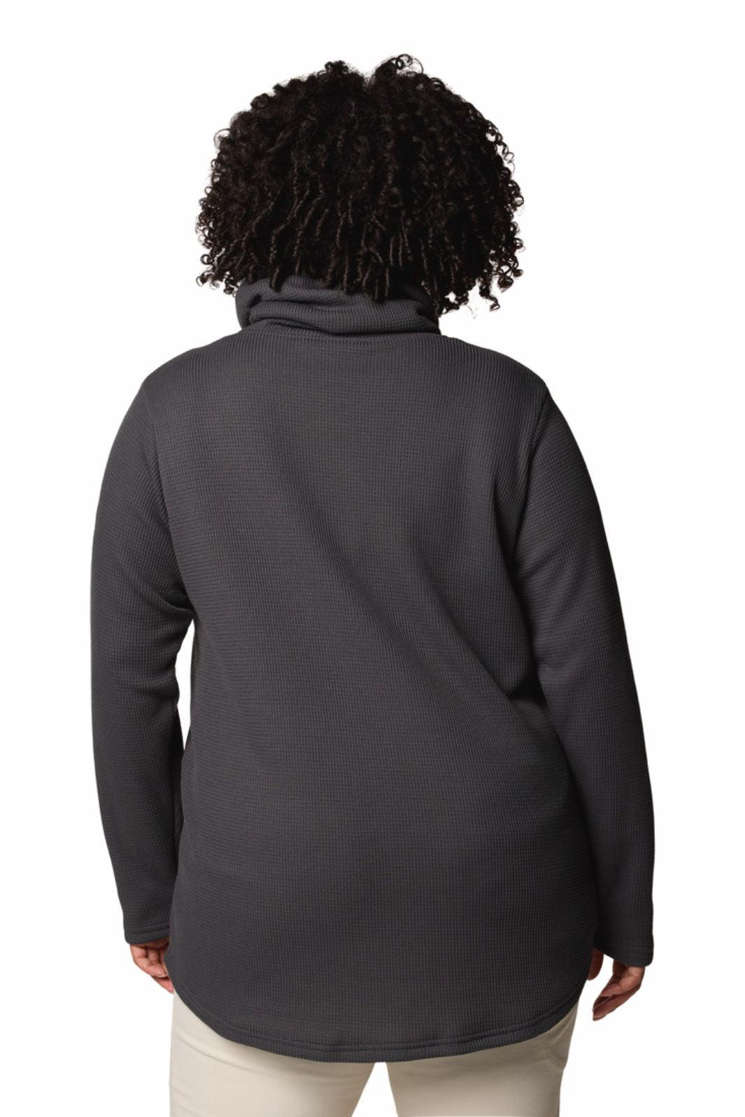 Chandail M/L Col Bénitier Gaufré Holly Hideaway Taille Plus - Shark