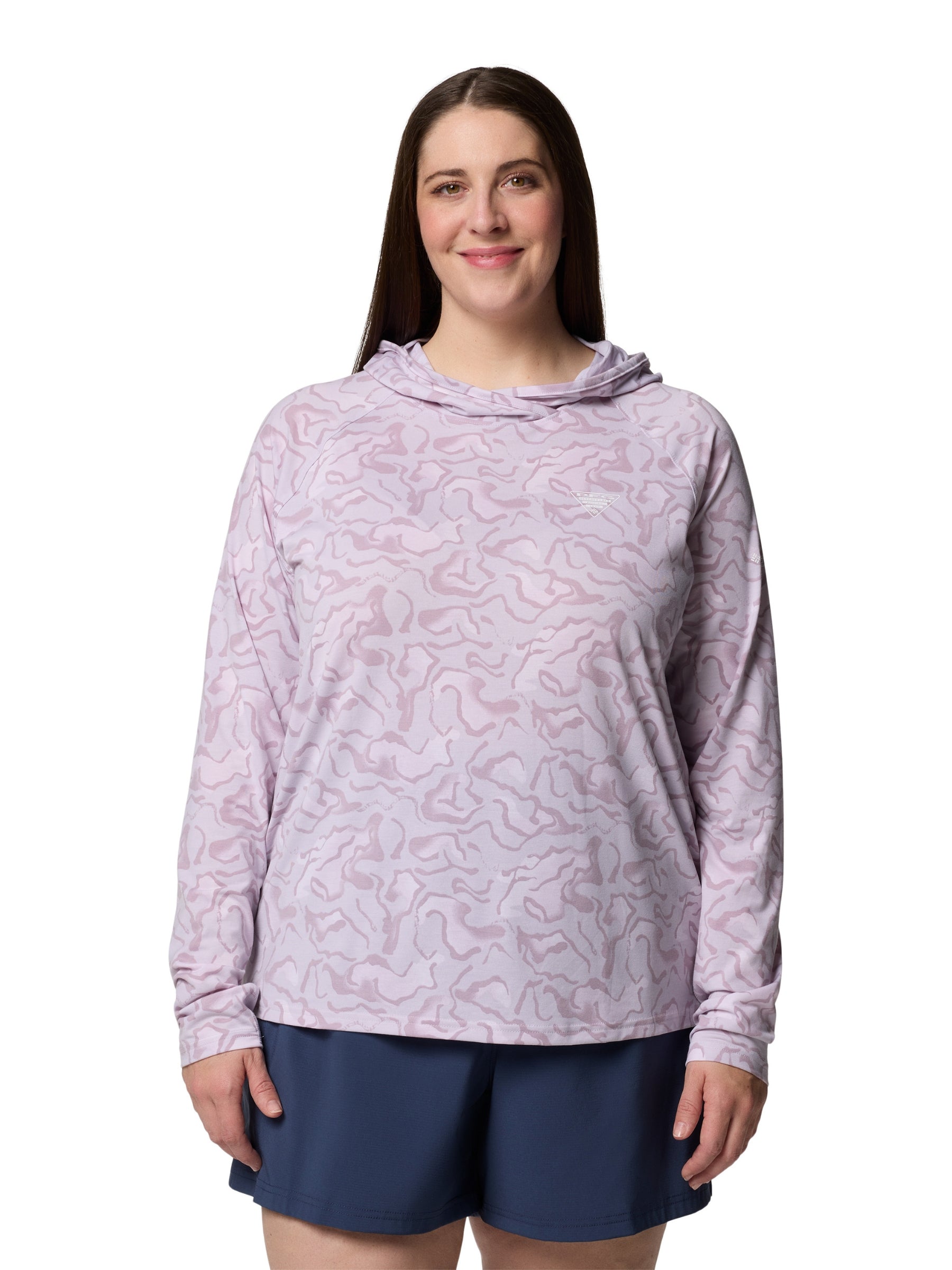Chandail PFG Uncharted Taille Plus - Lavender Pearl