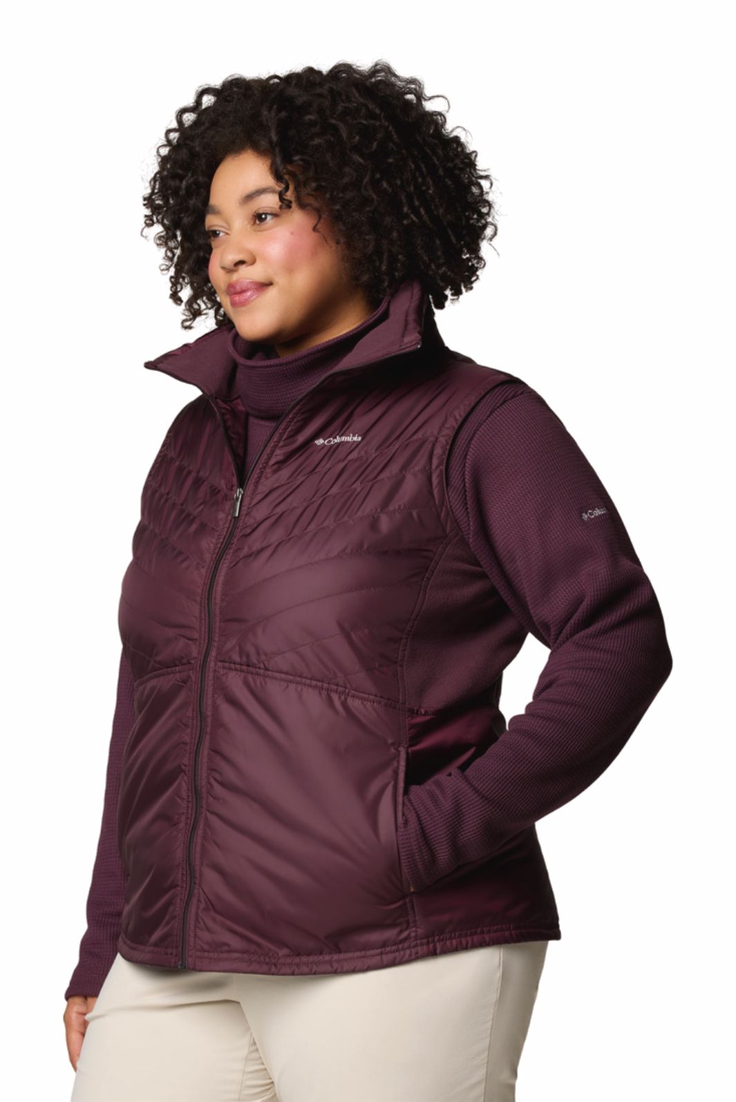 Columbia Women's Plus Size Mix It Around III Sleeveless Vest - Moonvista