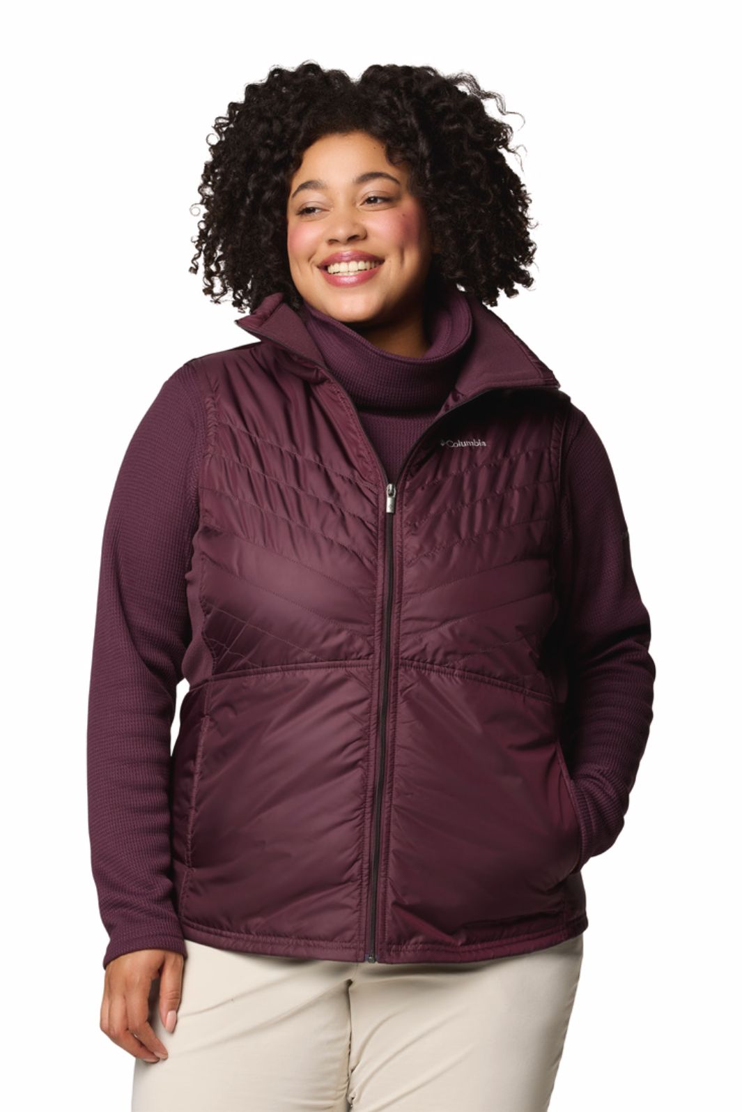 Columbia Women's Plus Size Mix It Around III Sleeveless Vest - Moonvista