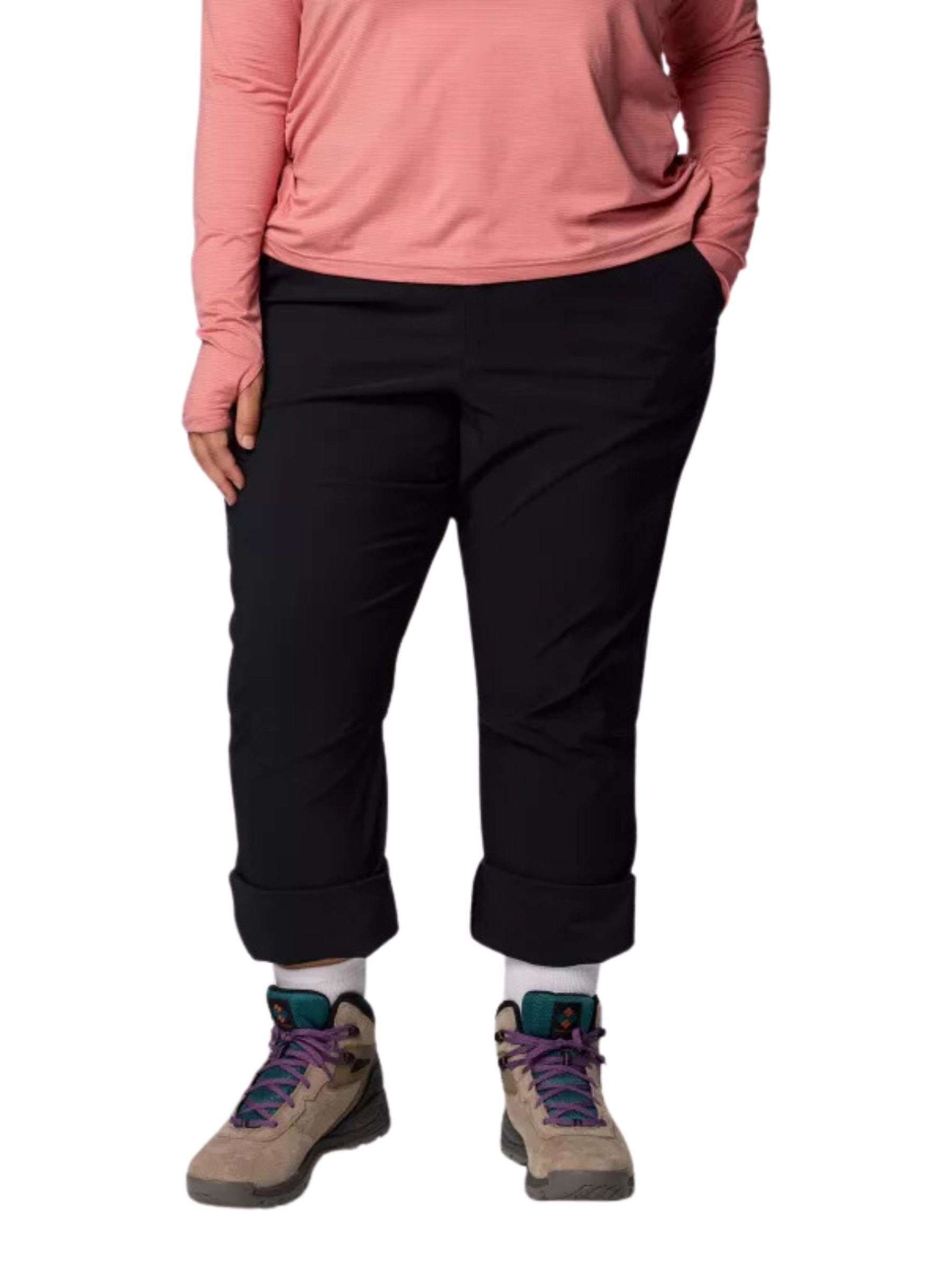 Leslie Falls II Plus Size Pants - Black