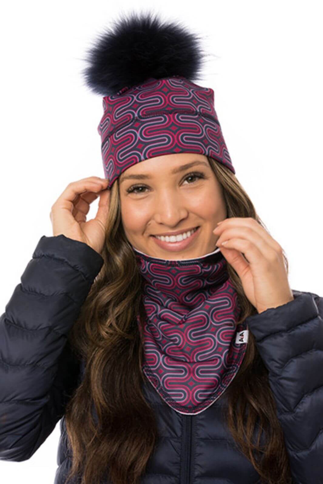 Tuque Chamonix Mid Century Bleu Nuit