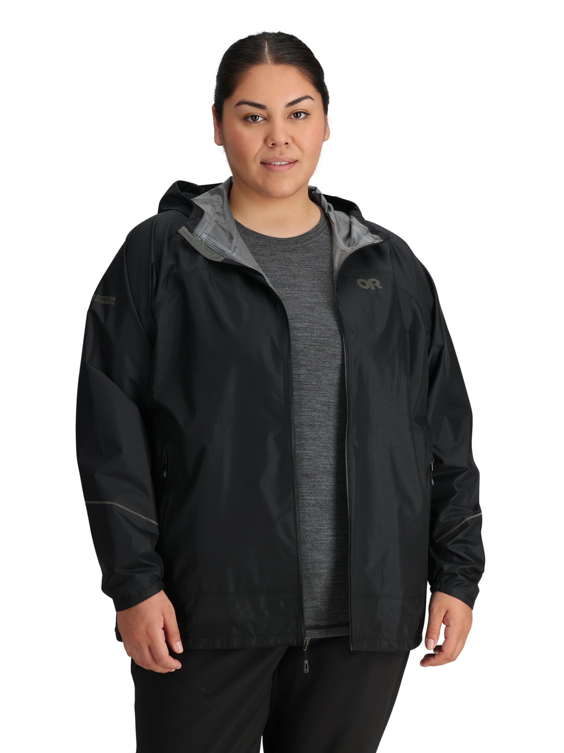 Imperméable Helium Rain Taille Plus - Black