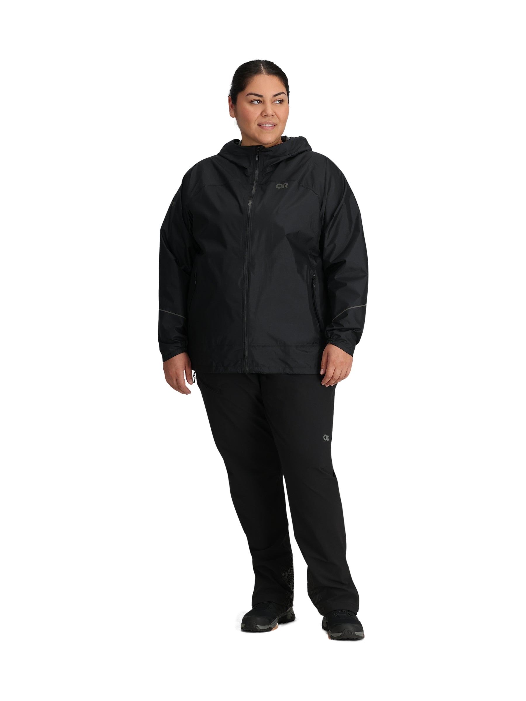 Imperméable Helium Rain Taille Plus - Black