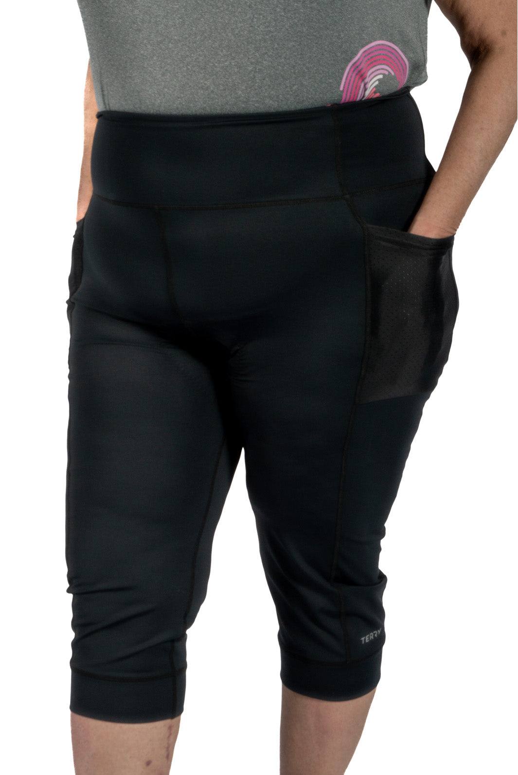 Cuissard Capri Holster Hi Rise Taille Plus de Terry