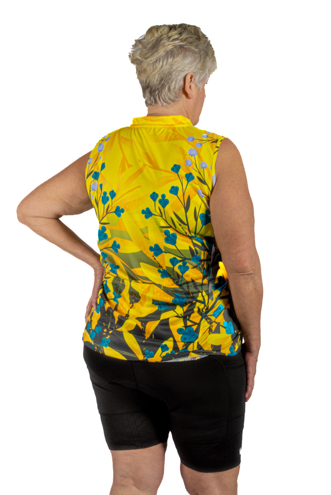 Maillot de Vélo S/M Breakaway Mesh Taille Plus de Terry