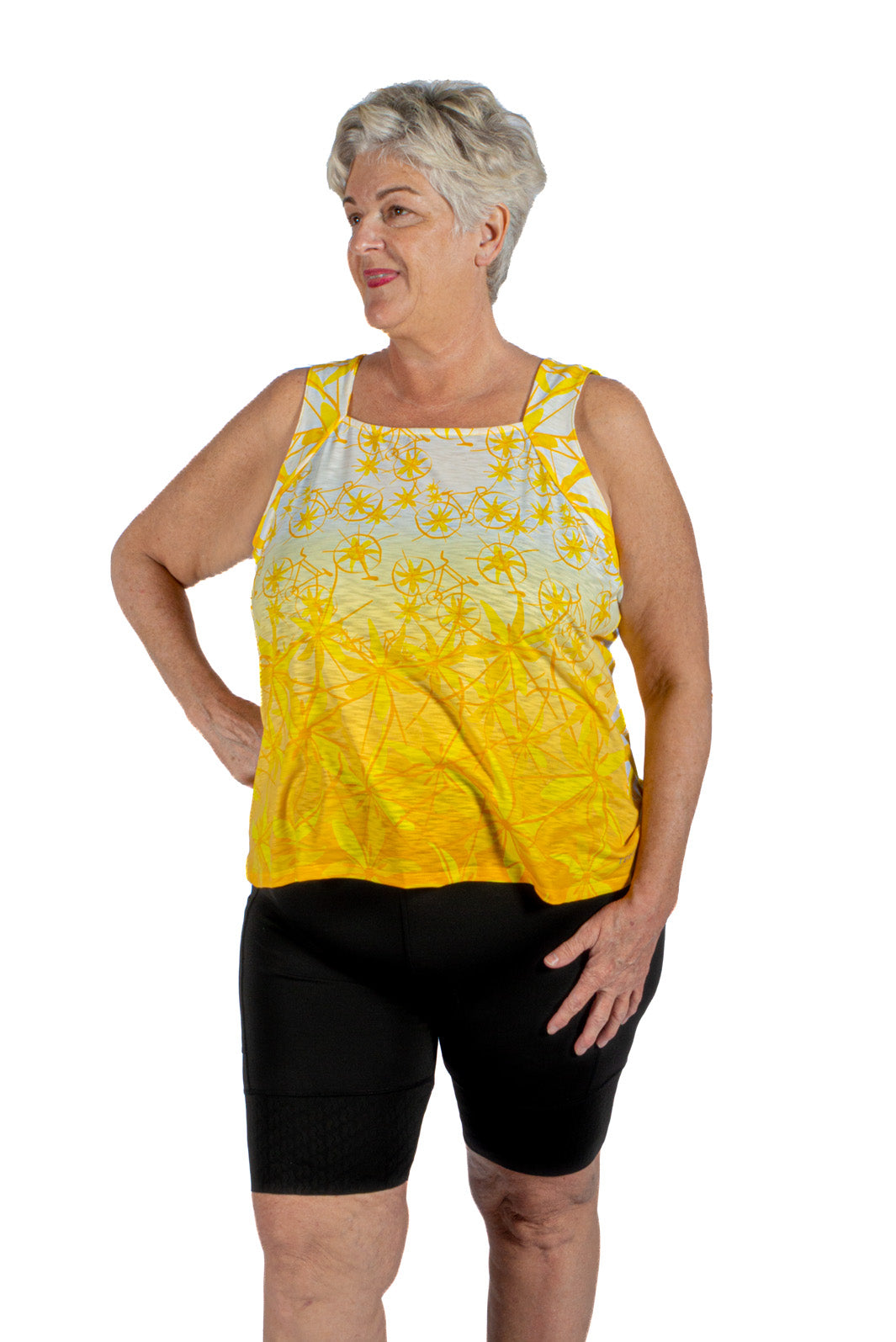 Camisole de Vélo Tourista Taille Plus de Terry