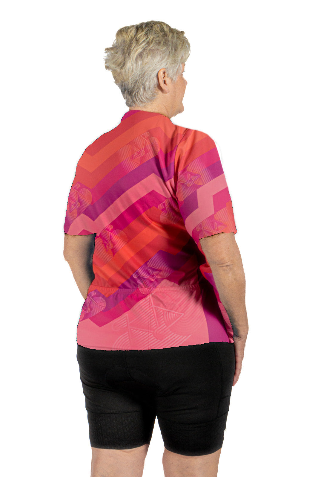 Maillot de Vélo M/C Actif Jersey Taille Plus de Terry