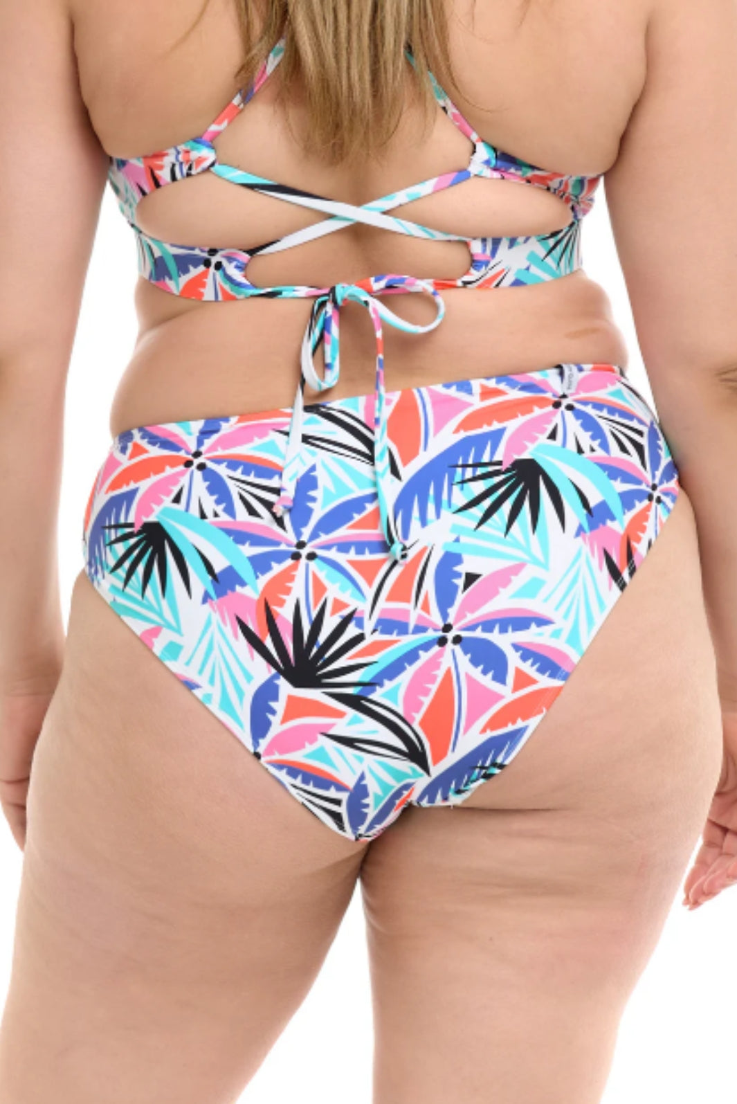 Bas de Maillot de Bain Miami Retro Taille Plus (Sunset) de Body Glove