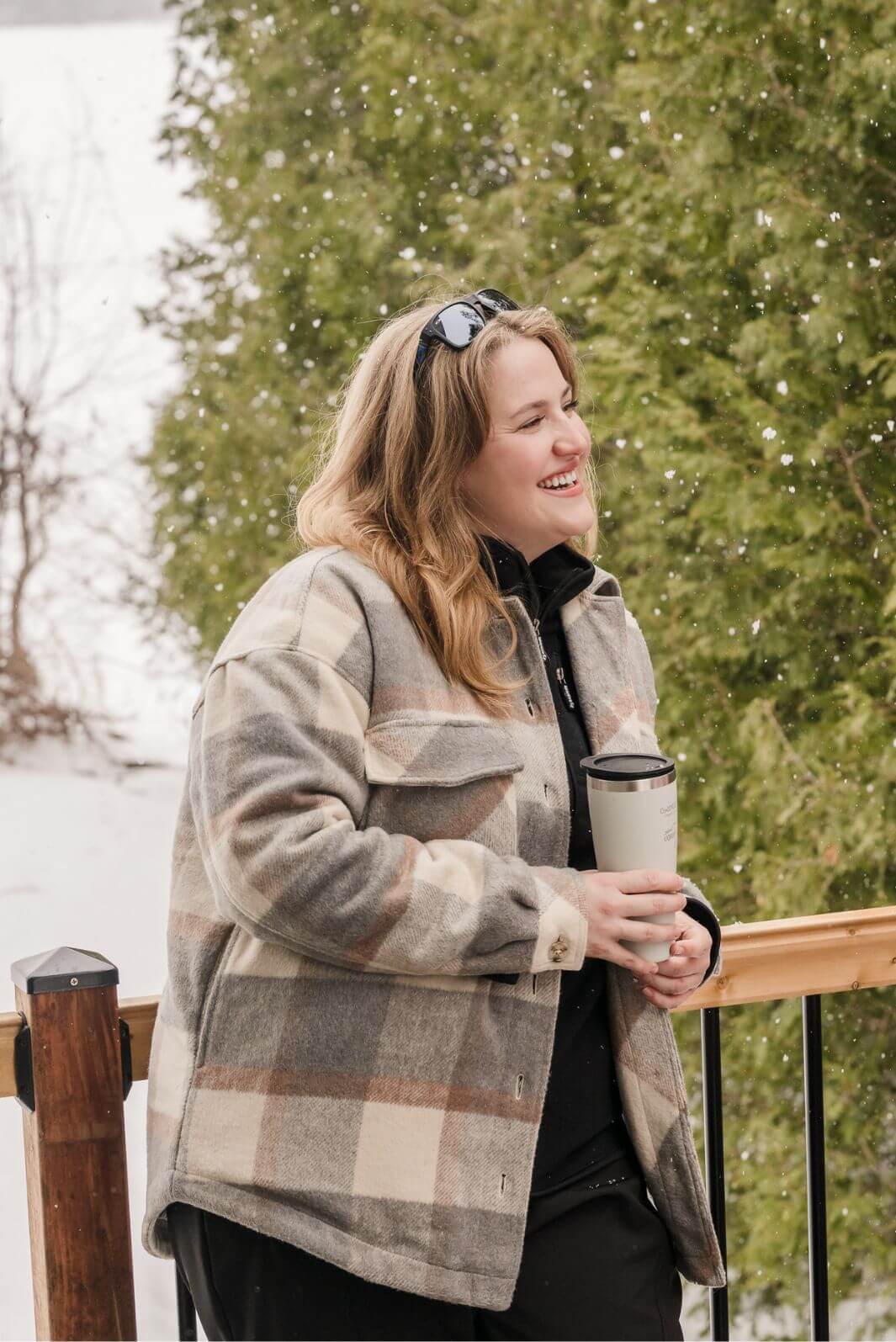 Manteau Boutonné Bromont Taille Plus de Sportive Plus