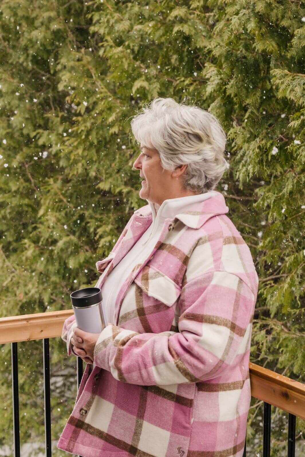 Manteau Boutonné Bromont Taille Plus de Sportive Plus