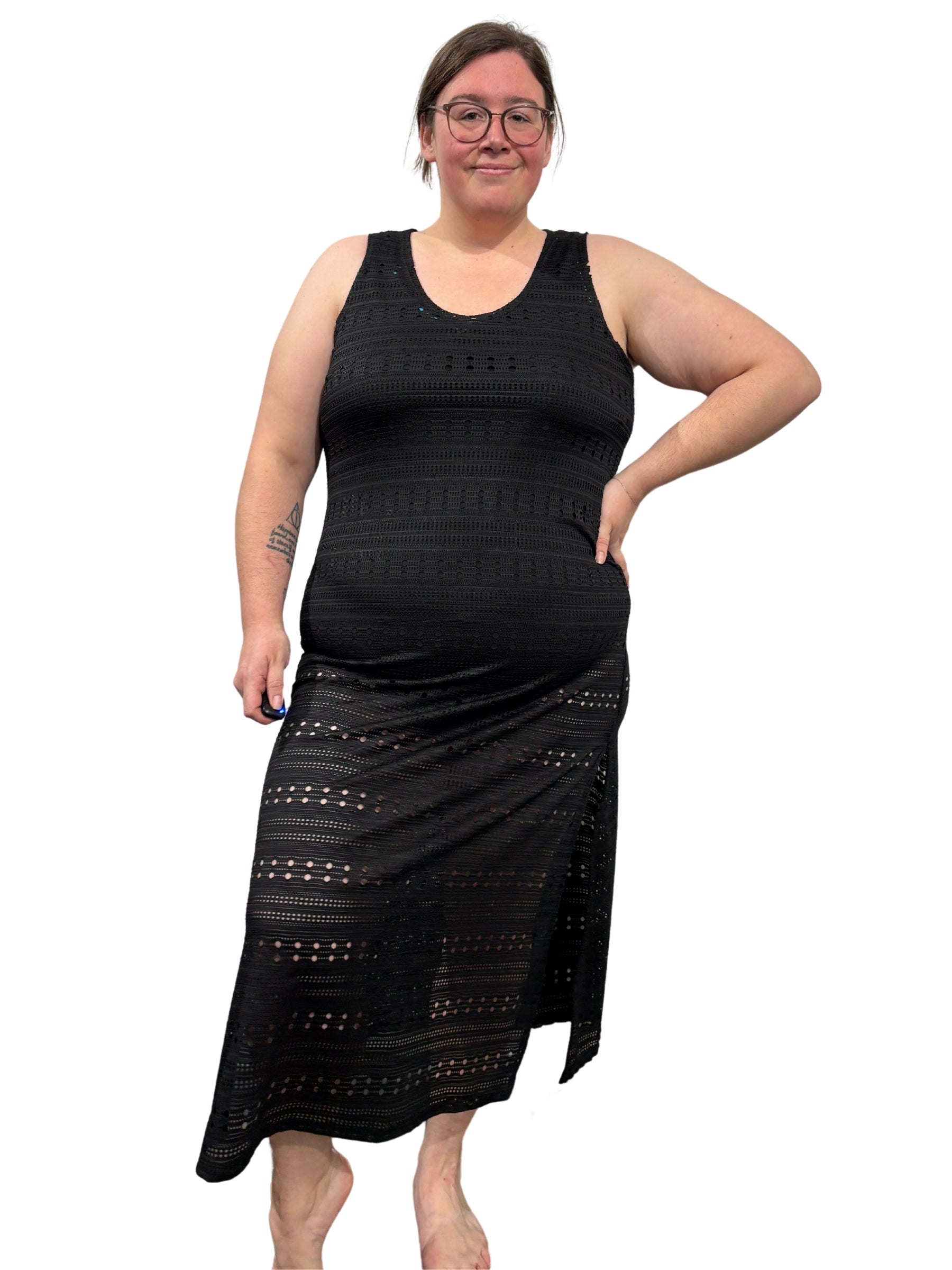 Cache Maillot Eden Rock Taille Plus (Noir) de Cover Me