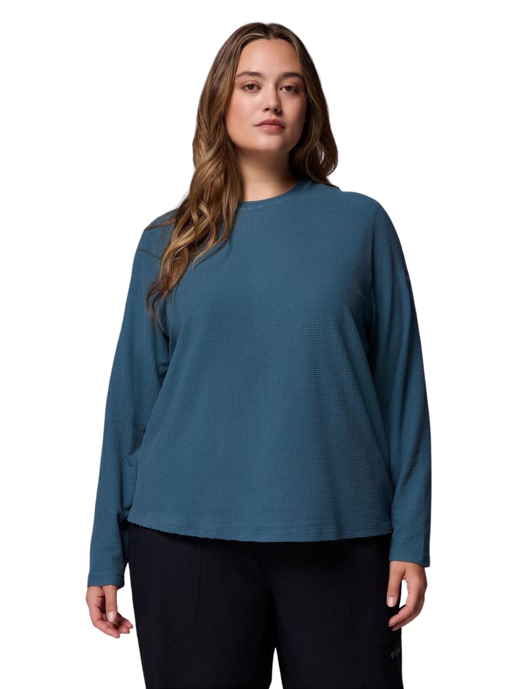 Chandail Brea Falls Grid Taille Plus - Everblue