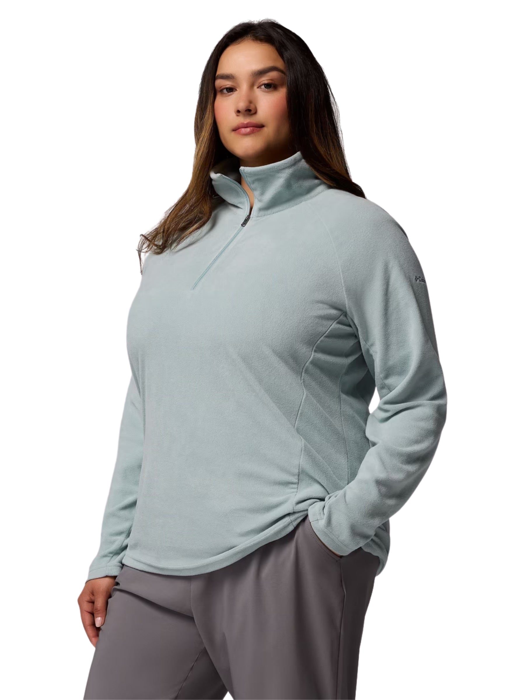 Chandail Glacial IV 1/2 Zip Taille Plus - Crushed Blue