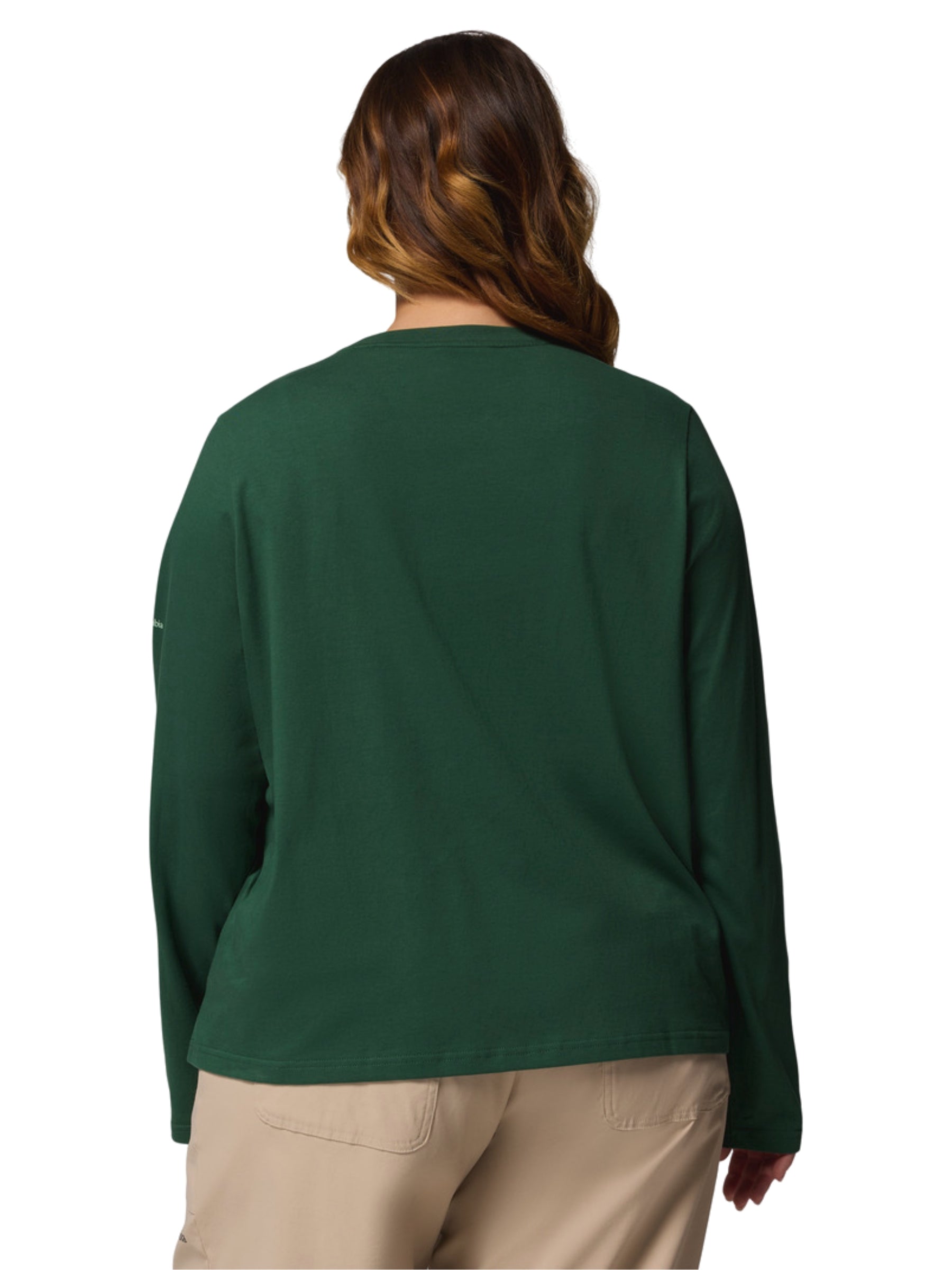 Rolling Bend Graphic Sweater, Plus Size, M/L - Rain Forest, Amazing Heights