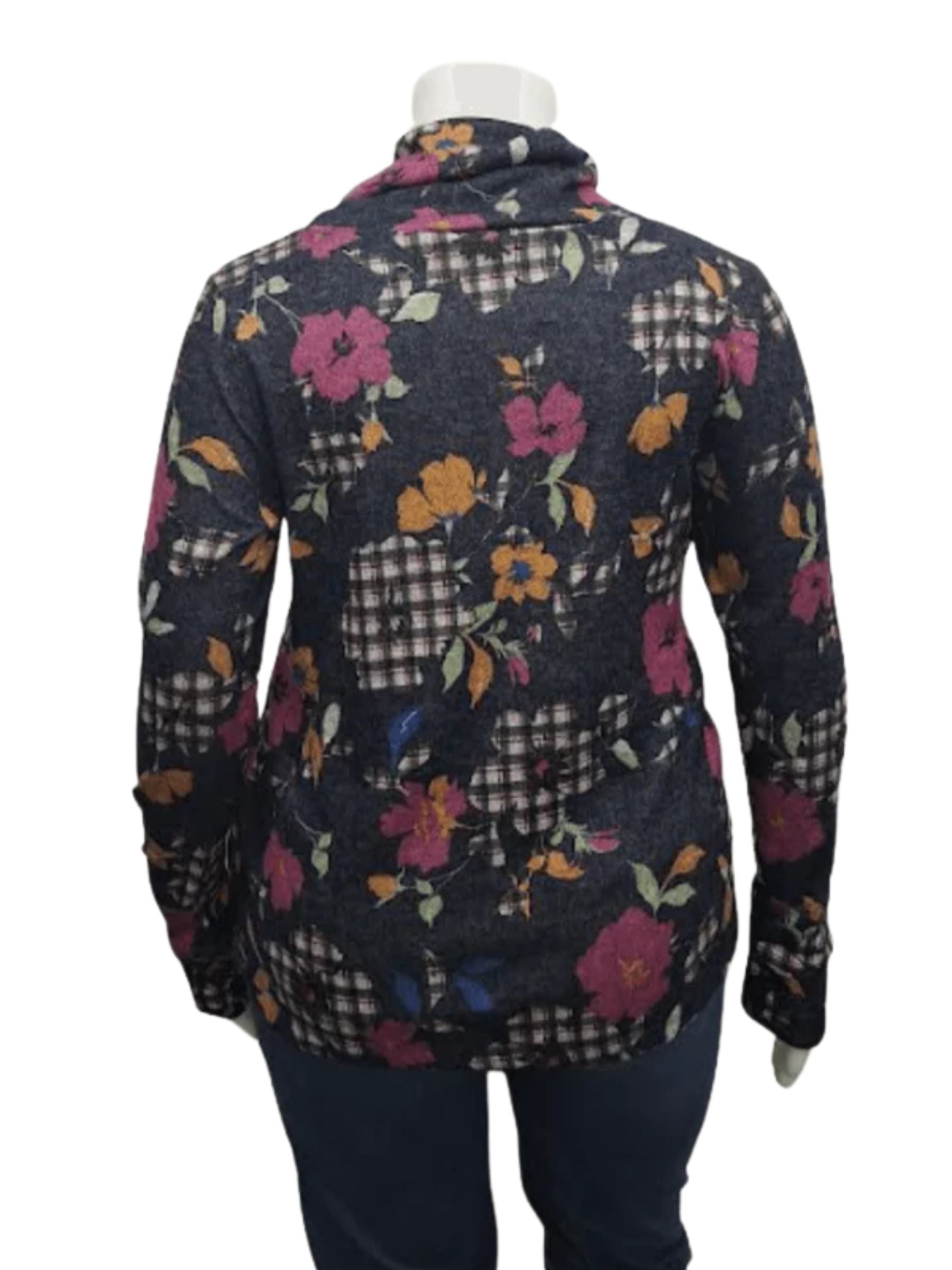 Plus Size Galaxy Long Sleeve Sweater from Sportive Plus
