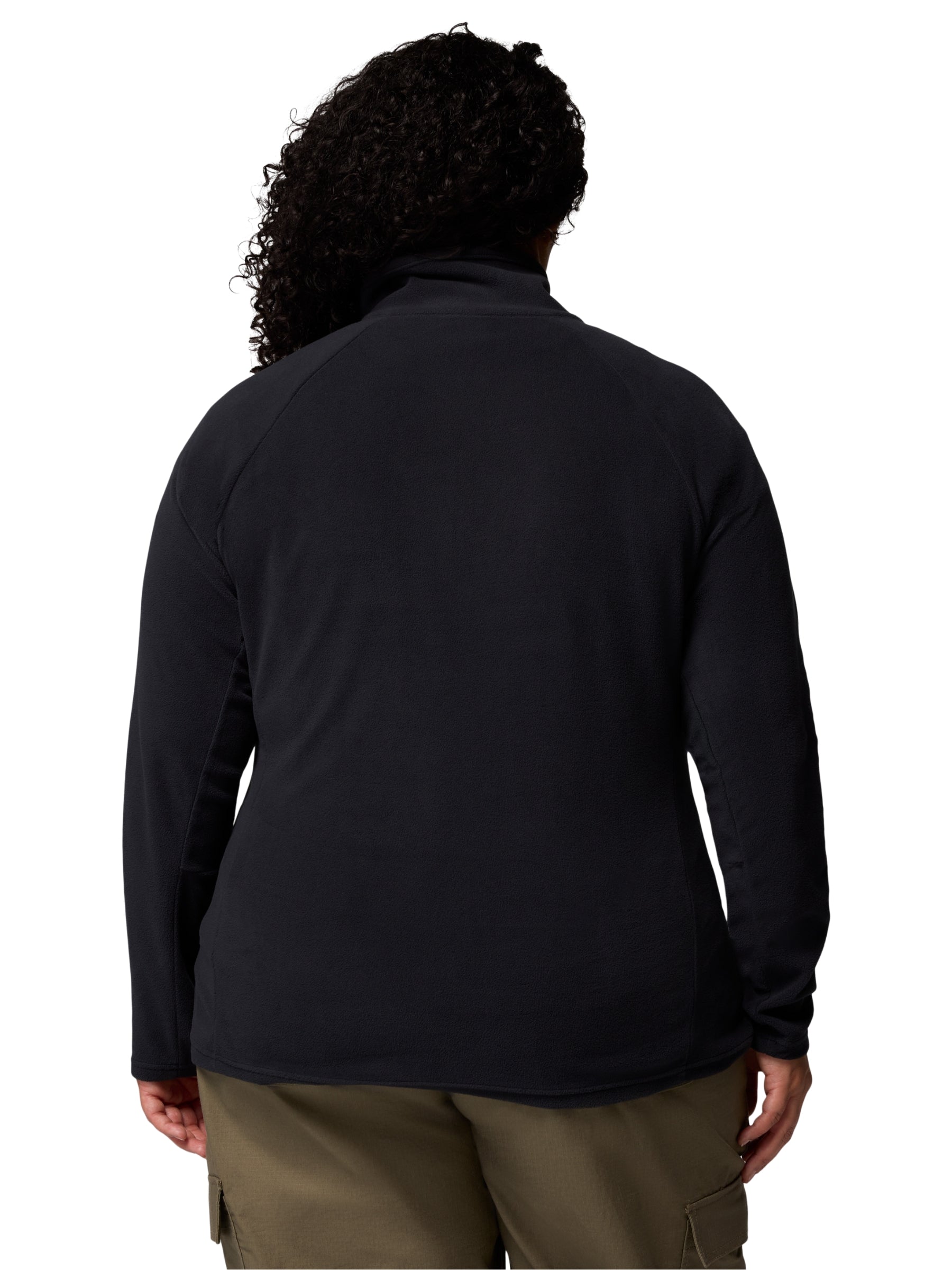 Chandail Glacial IV 1/2 Zip Taille Plus - Noir