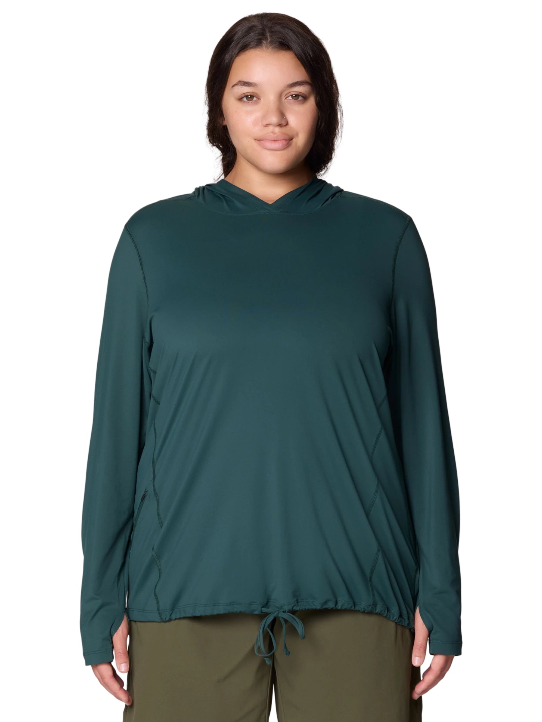 Chandail à Capuchon Crater Lake Taille Plus - Verve