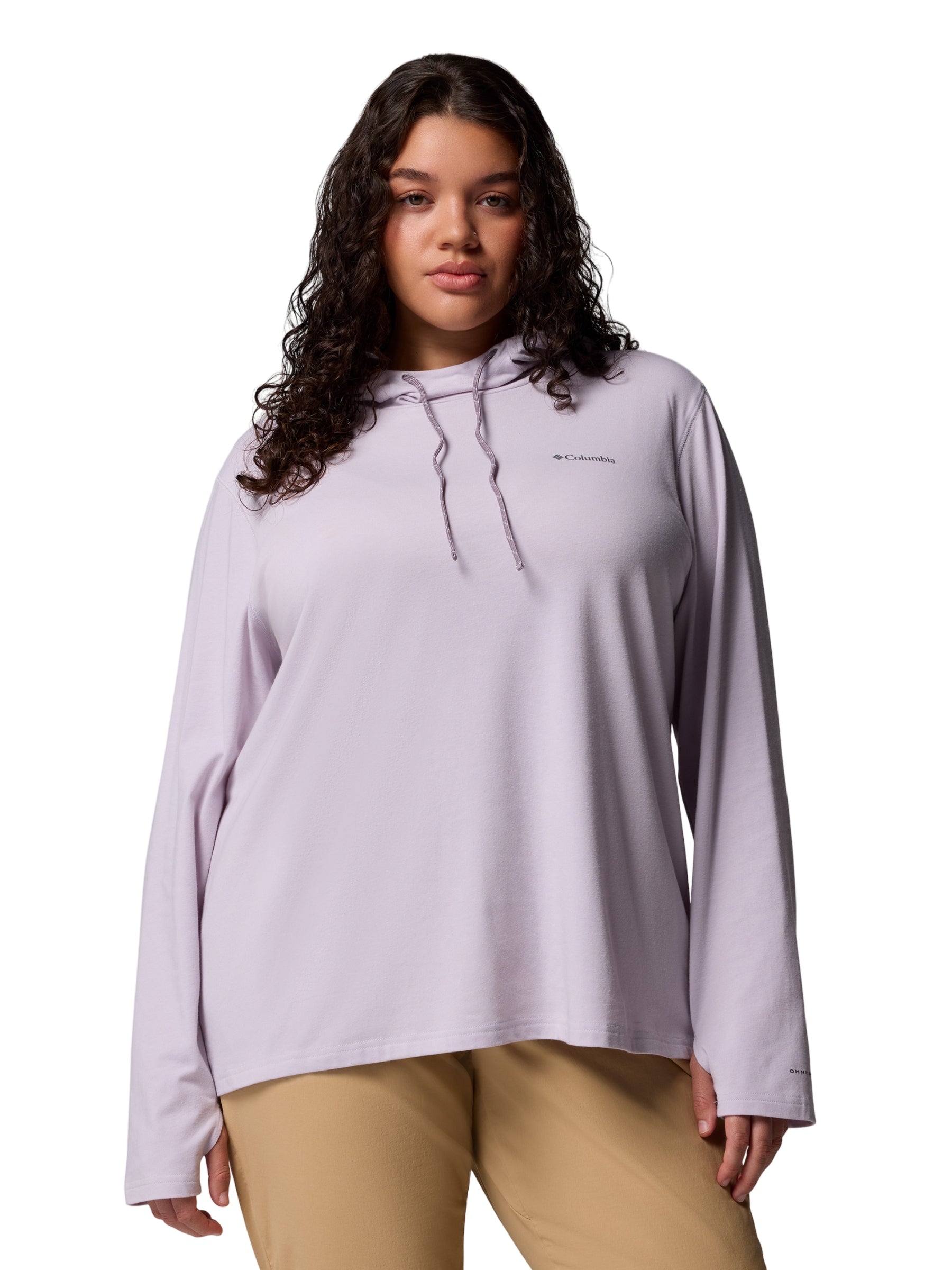 Chandail à Capuchon Sun Trek II Taille Plus - Lavender Pearl