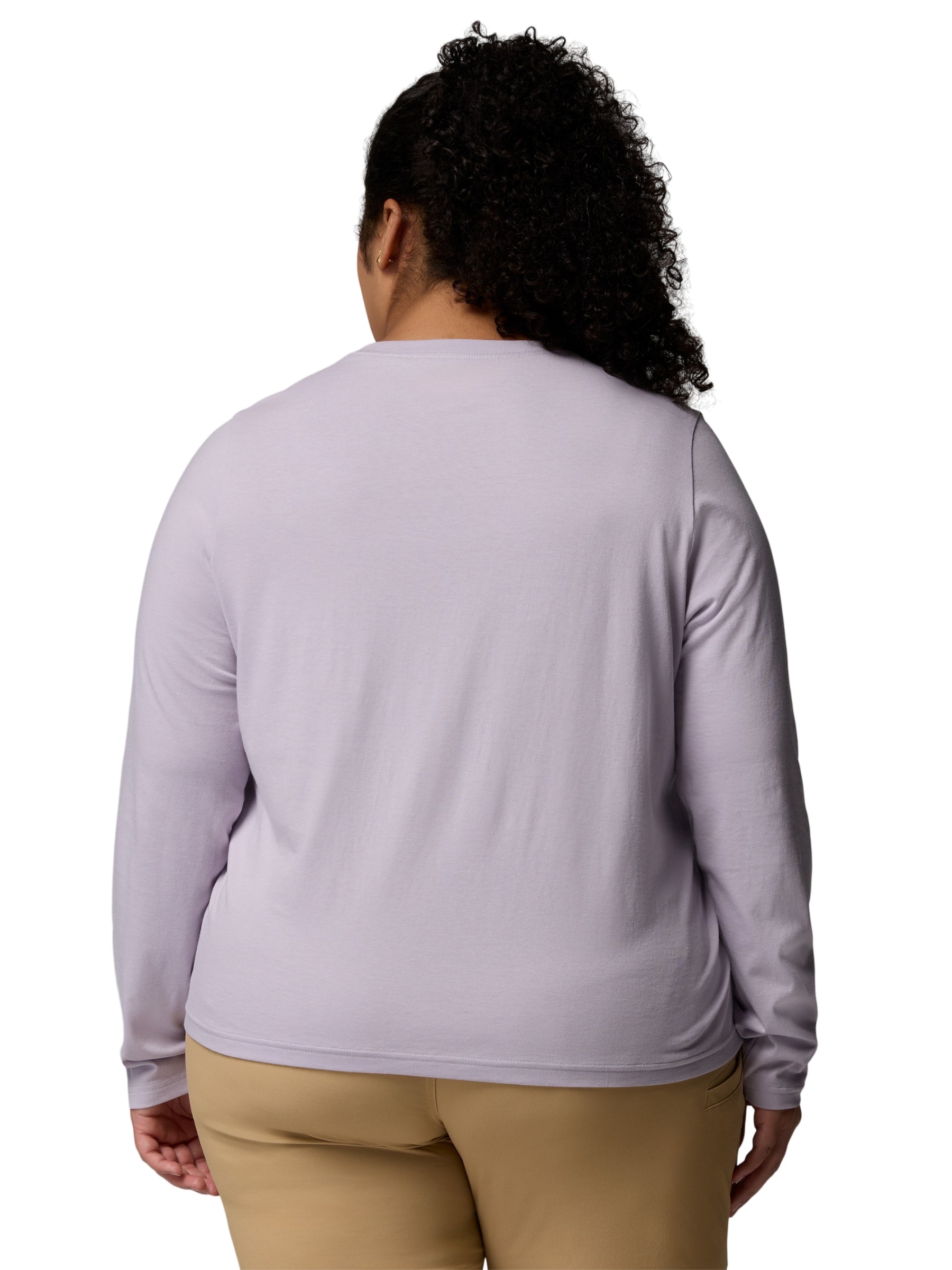 Rolling Bend Plus Size Graphic Sweatshirt - Lavender Pearl, Amazing Heights