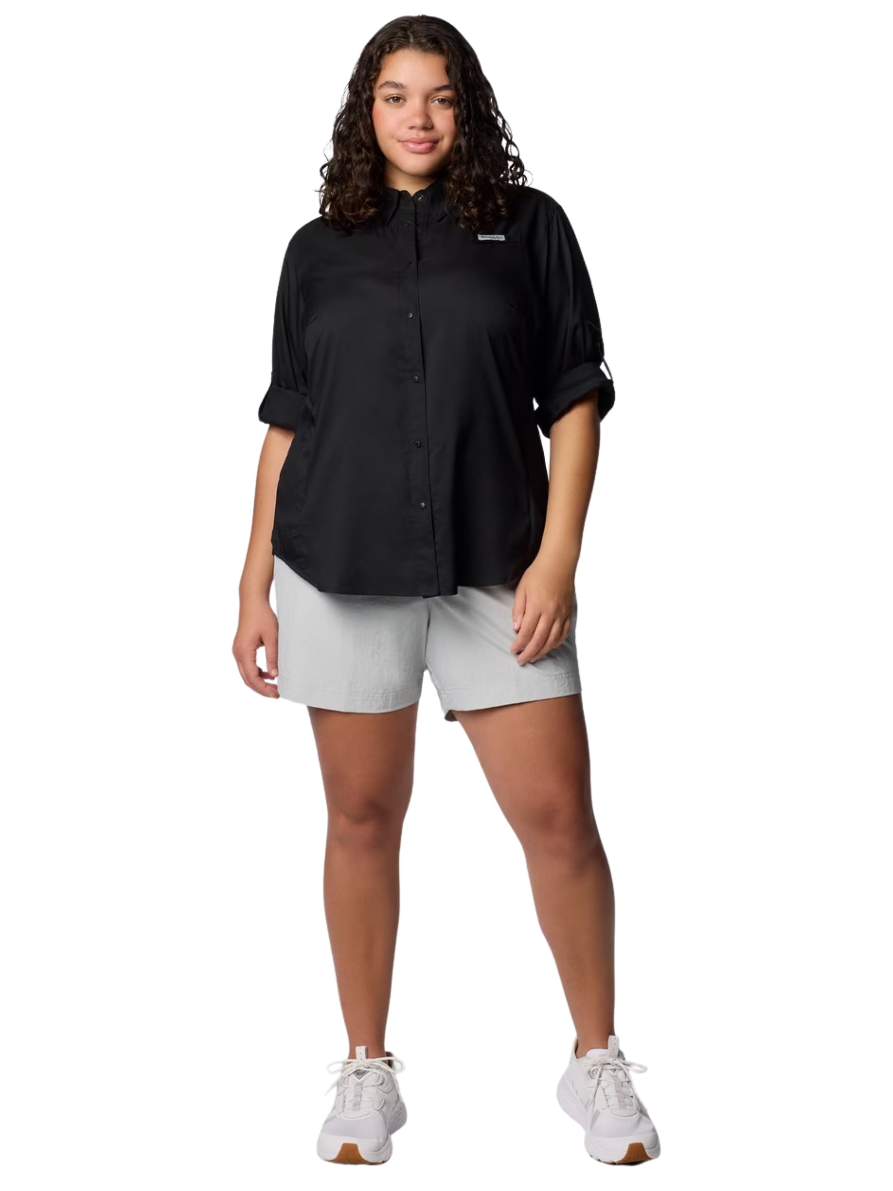 Chemise Tamiami II Taille Plus - Noir