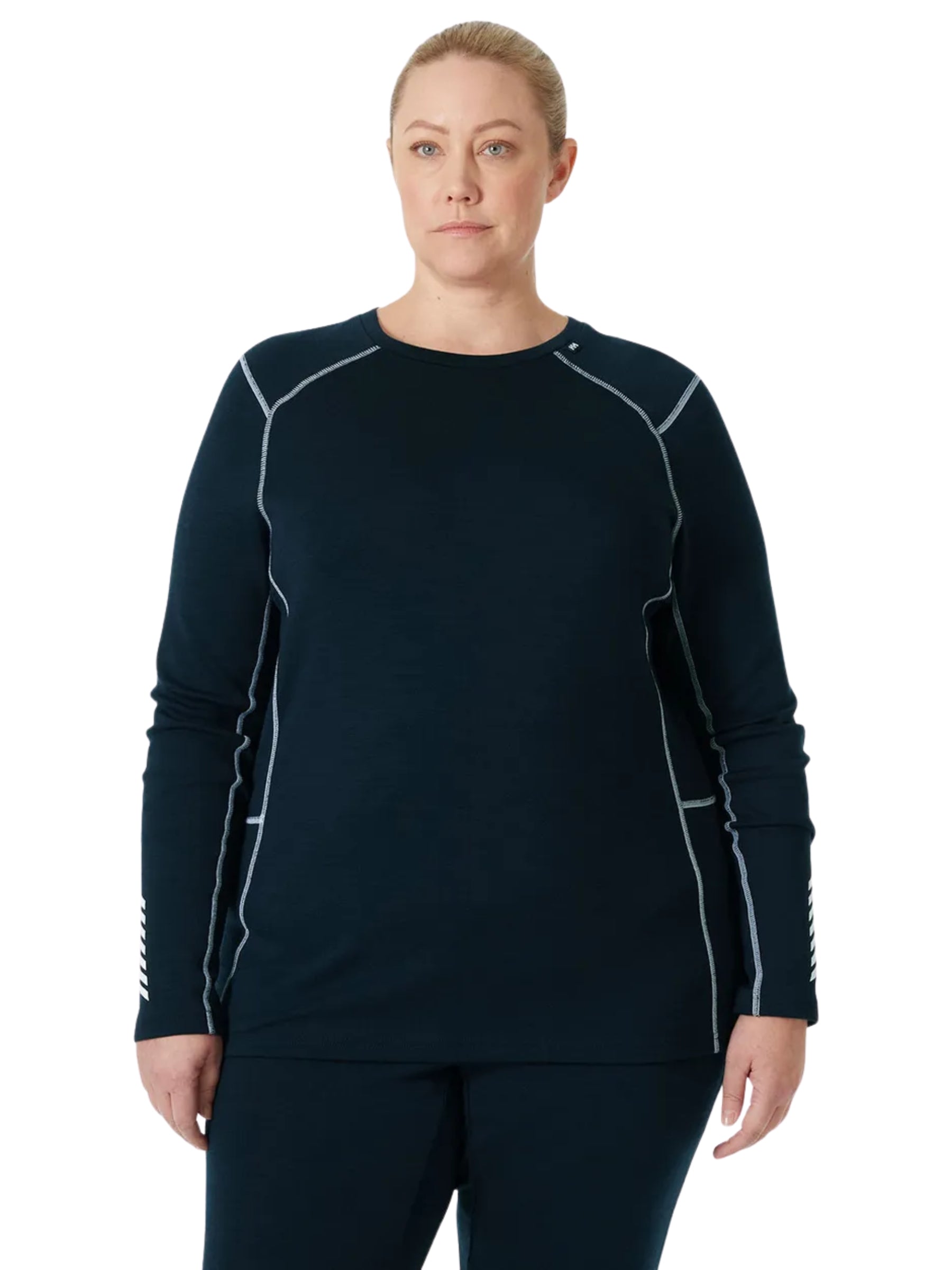 Couche de Base Haut Lifa Mérino Taille Plus - Navy