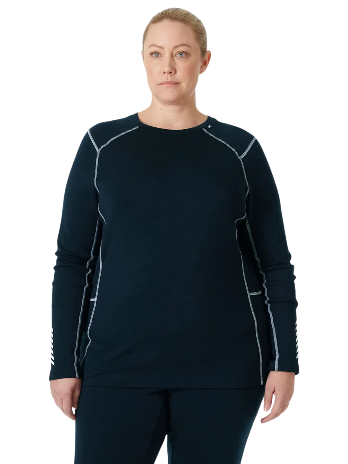 Sous-vêtement Technique Helly Hansen En Laine Mérinos - Taille S/P, Couleur Marine/frost, 100% Laine, Neuf Avec étiquette