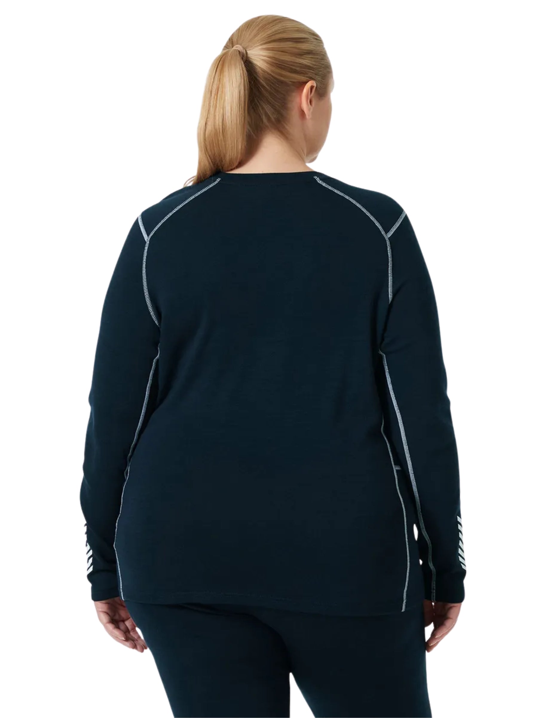 Couche de Base Haut Lifa Mérino Taille Plus - Navy