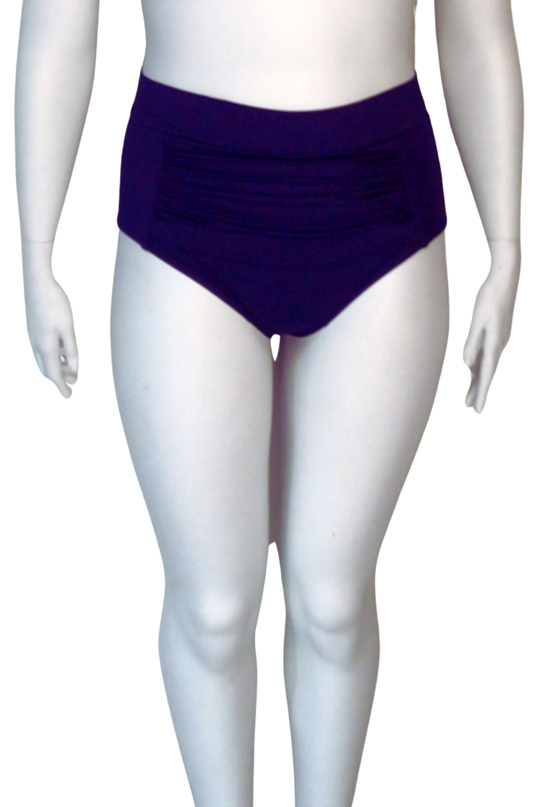 Bas de Maillot de Bain Retro Classic Taille Plus - Ink