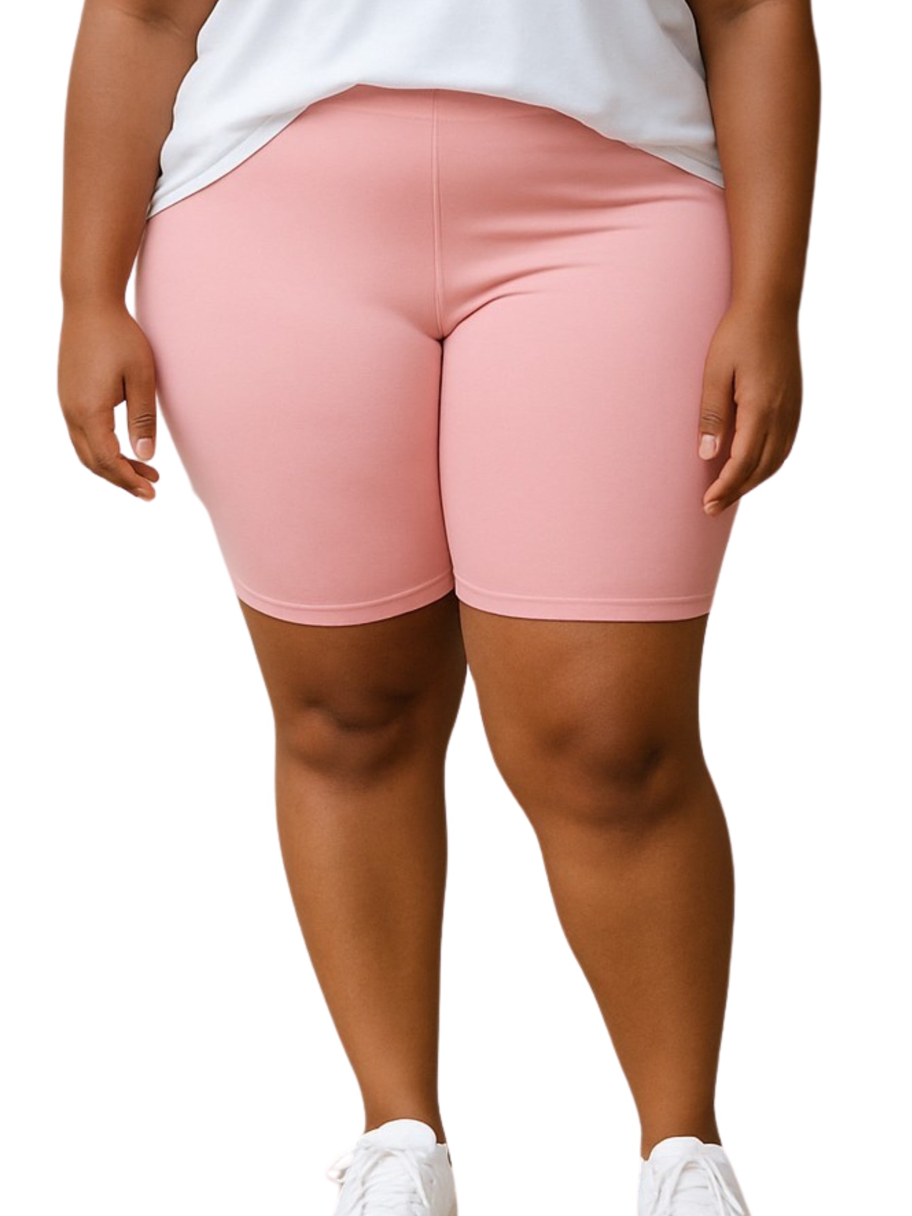 Culotte Commando Taille Plus - Rose Tendre