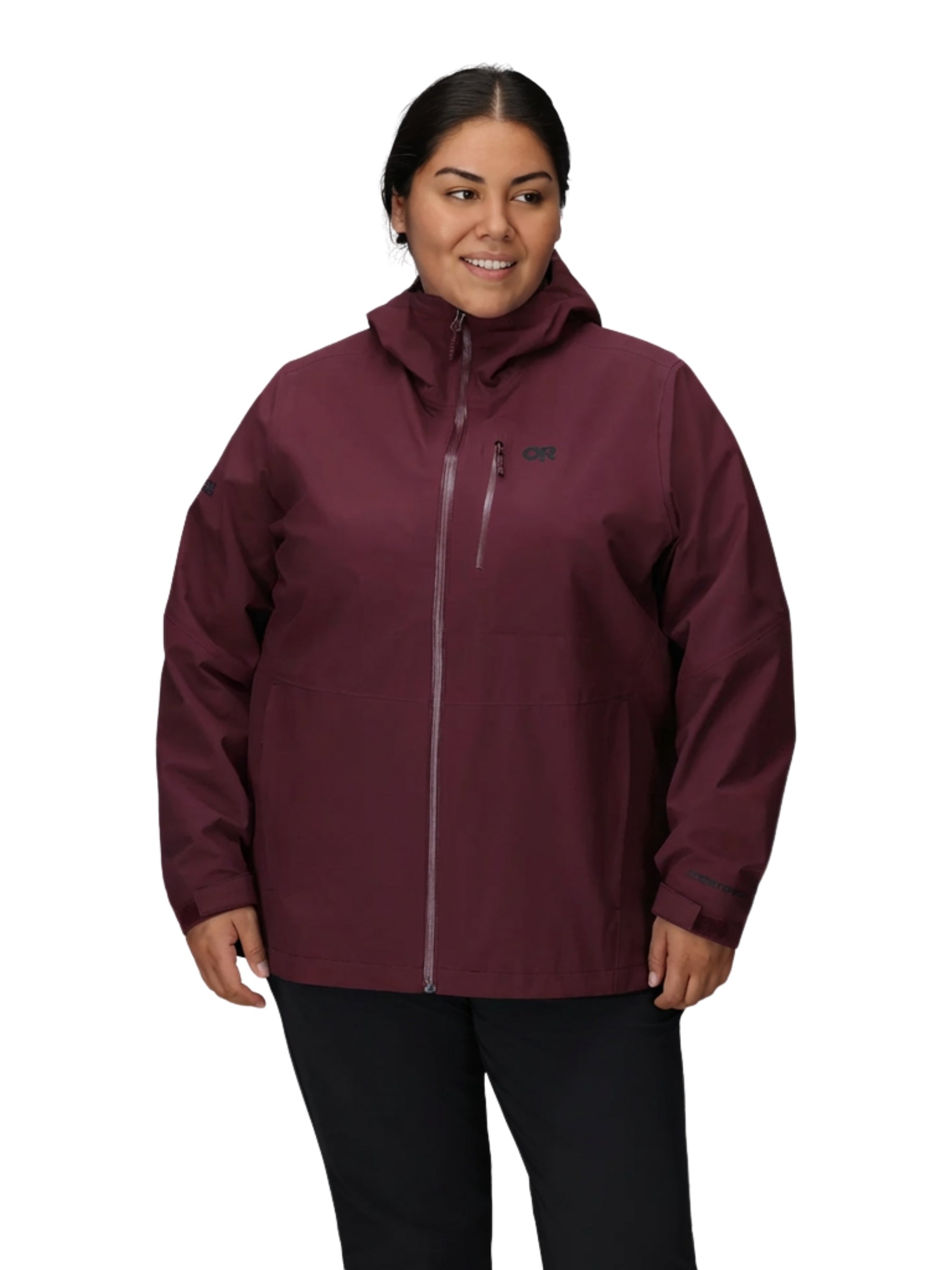 Aspire 3L Plus Size Raincoat - Winterberry