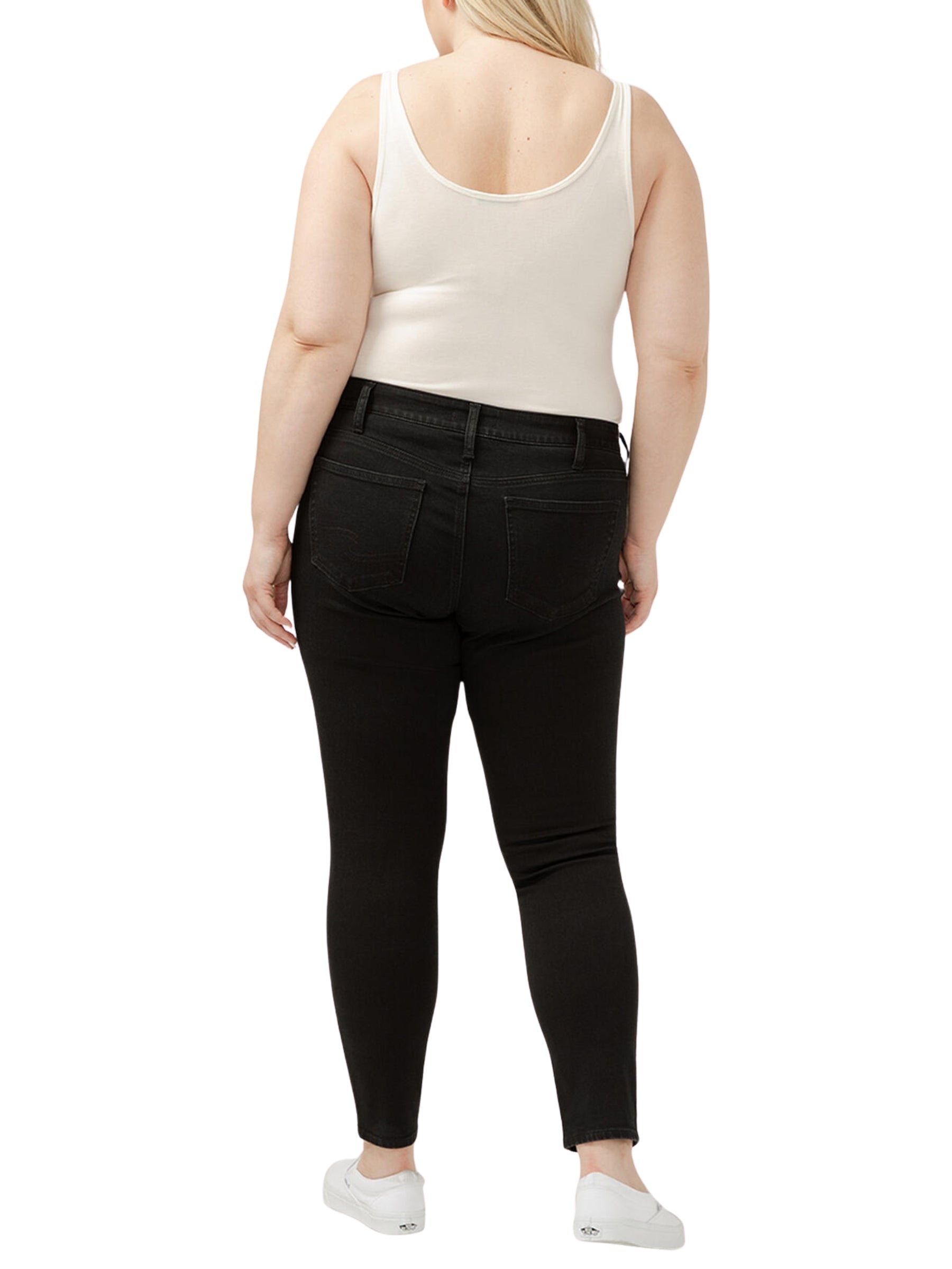 Jeans Suki Skinny Taille Plus - Black