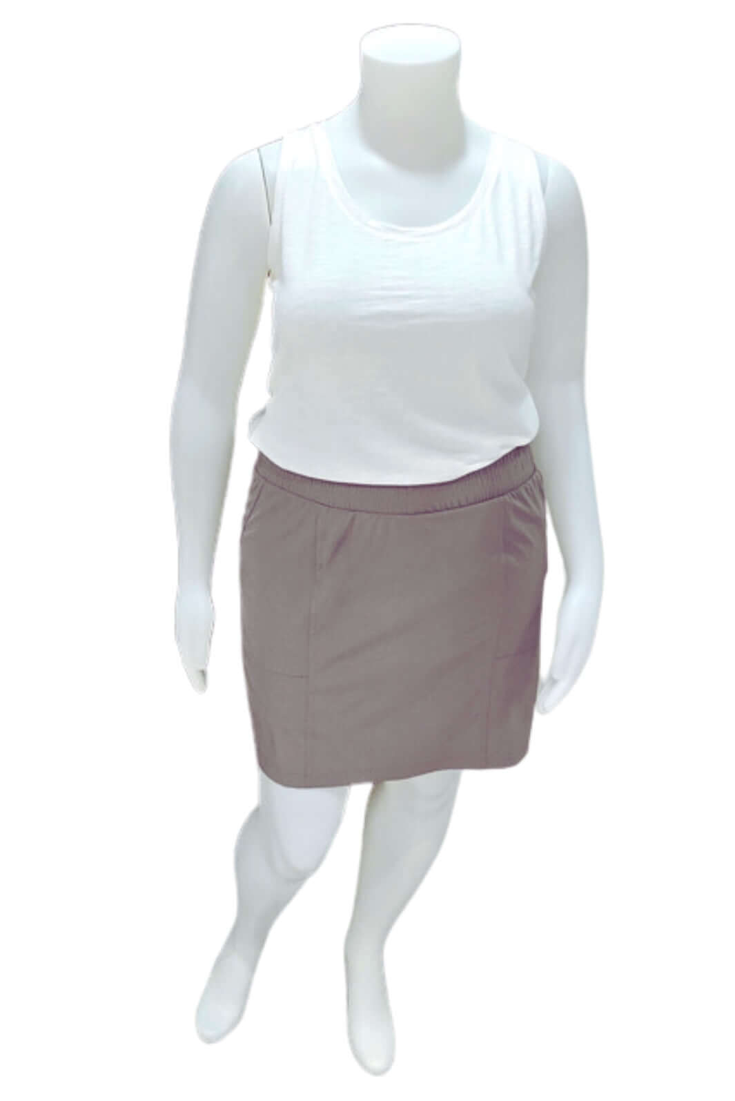 Jupe-Culotte Lapis Taille Plus de Sportive Plus