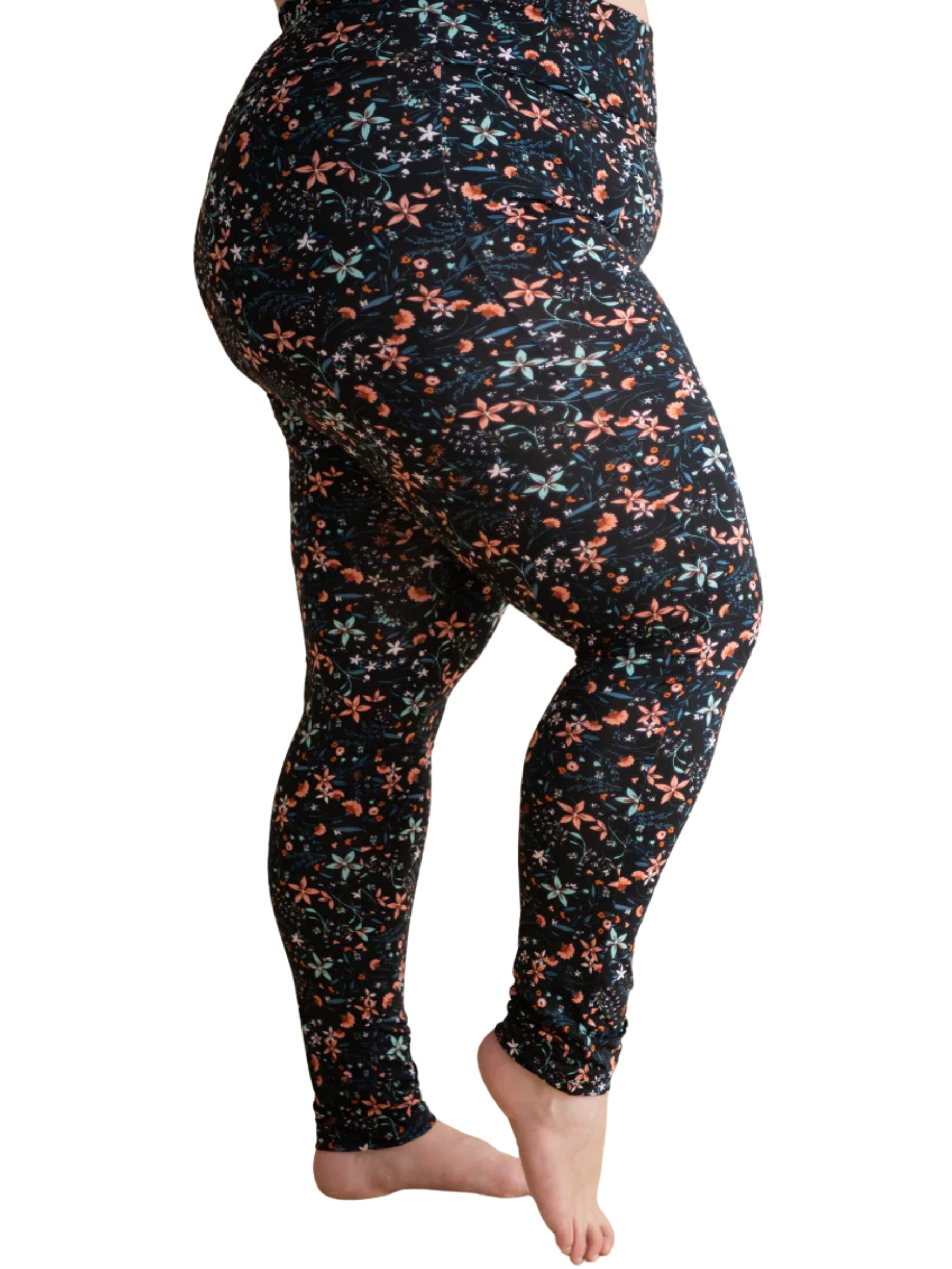 Legging Imprimé Taille Plus - Botanique