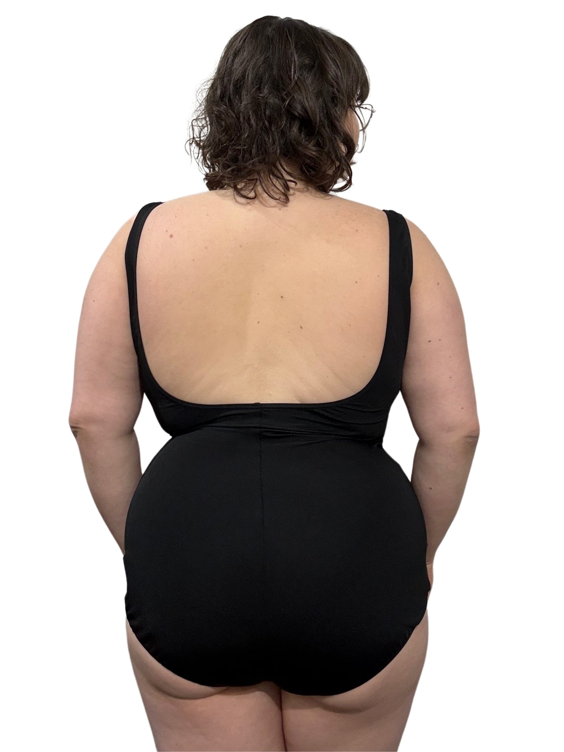 Maillot de Bain Sheath Taille Plus (Noir) de Finz