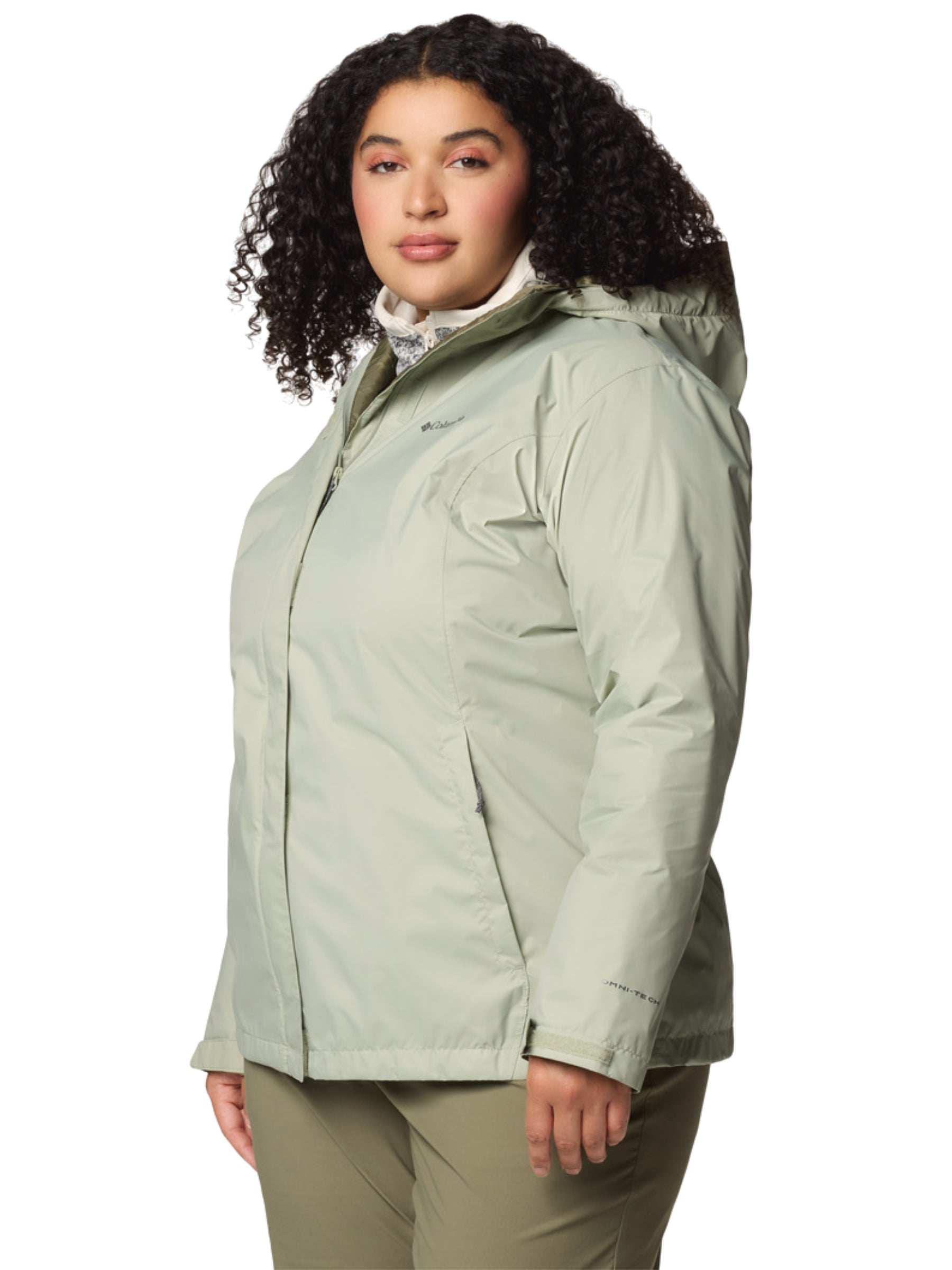 Arcadia II Plus Size Coat - Safari