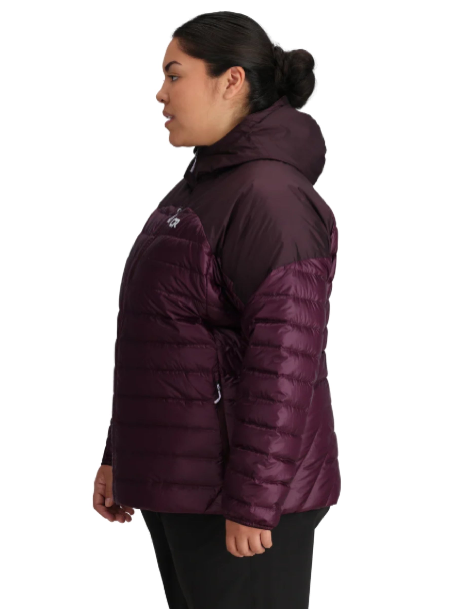 Manteau Helium isolé en Duvet Taille Plus - Amethyst