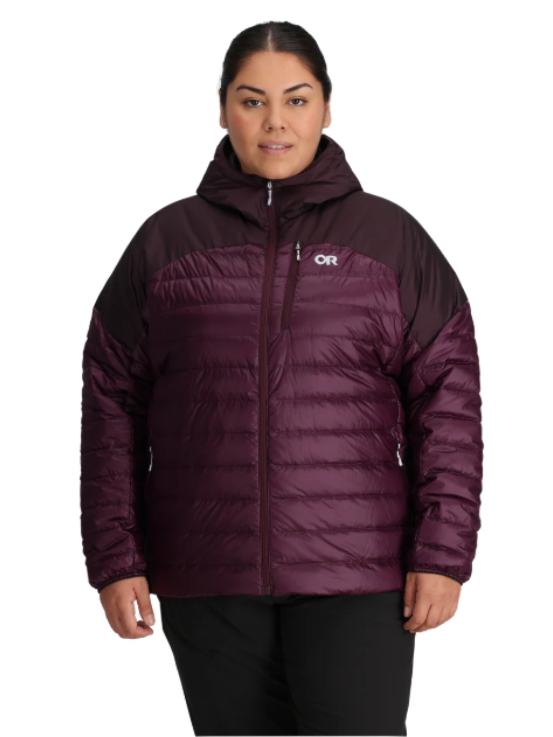 Manteau Helium isolé en Duvet Taille Plus - Amethyst