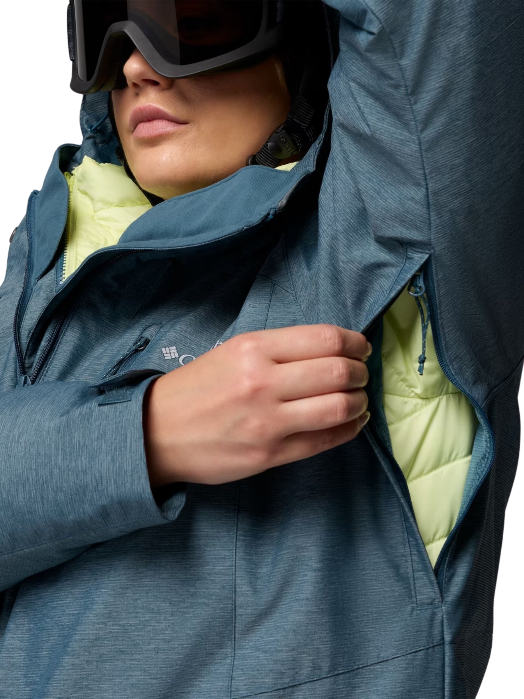 Whirlibird V Interchangeable Coat Plus Size - Everblue Cross Dye