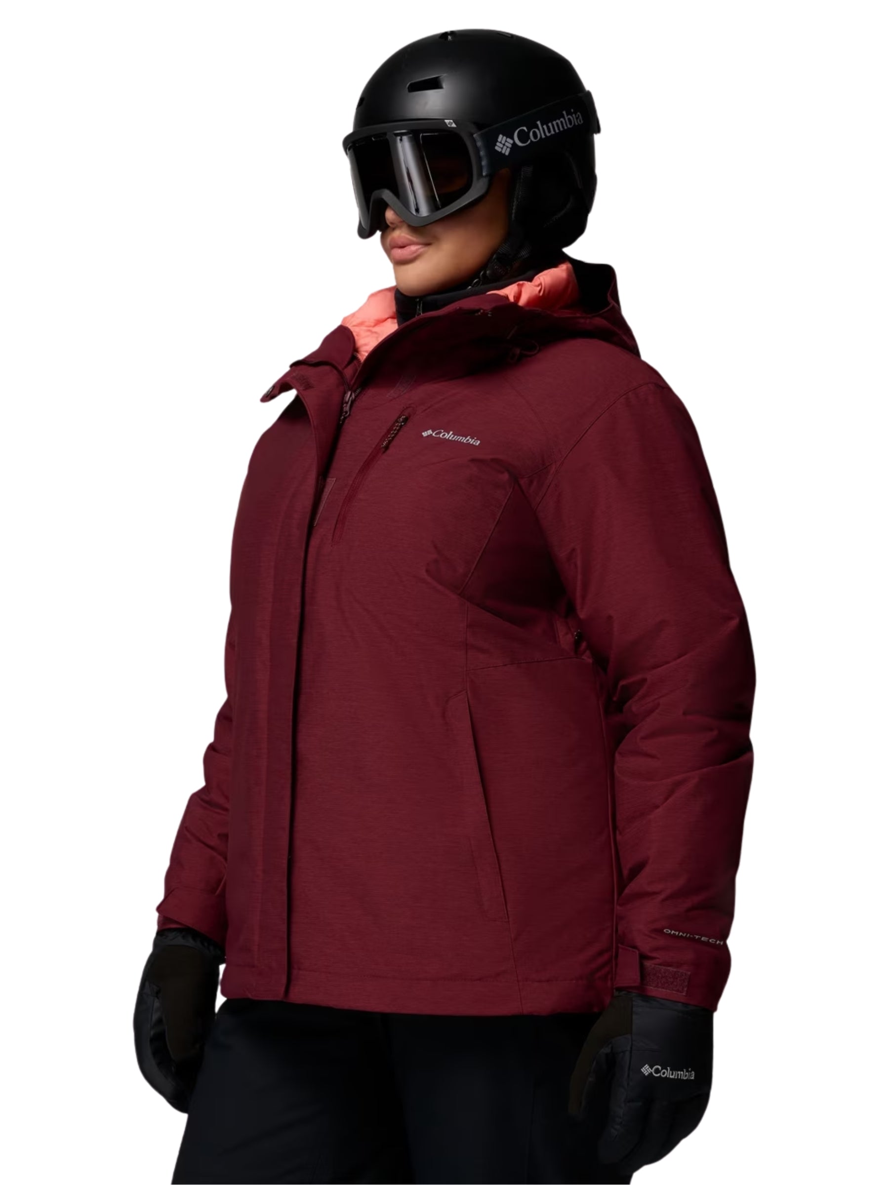 Whirlibird V Interchangeable Coat Plus Size - Rich Wine Cross Dye