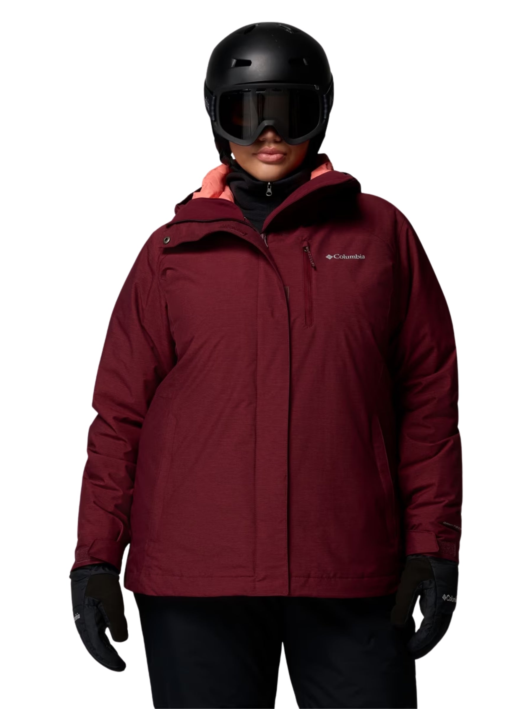 Whirlibird V Interchangeable Coat Plus Size - Rich Wine Cross Dye