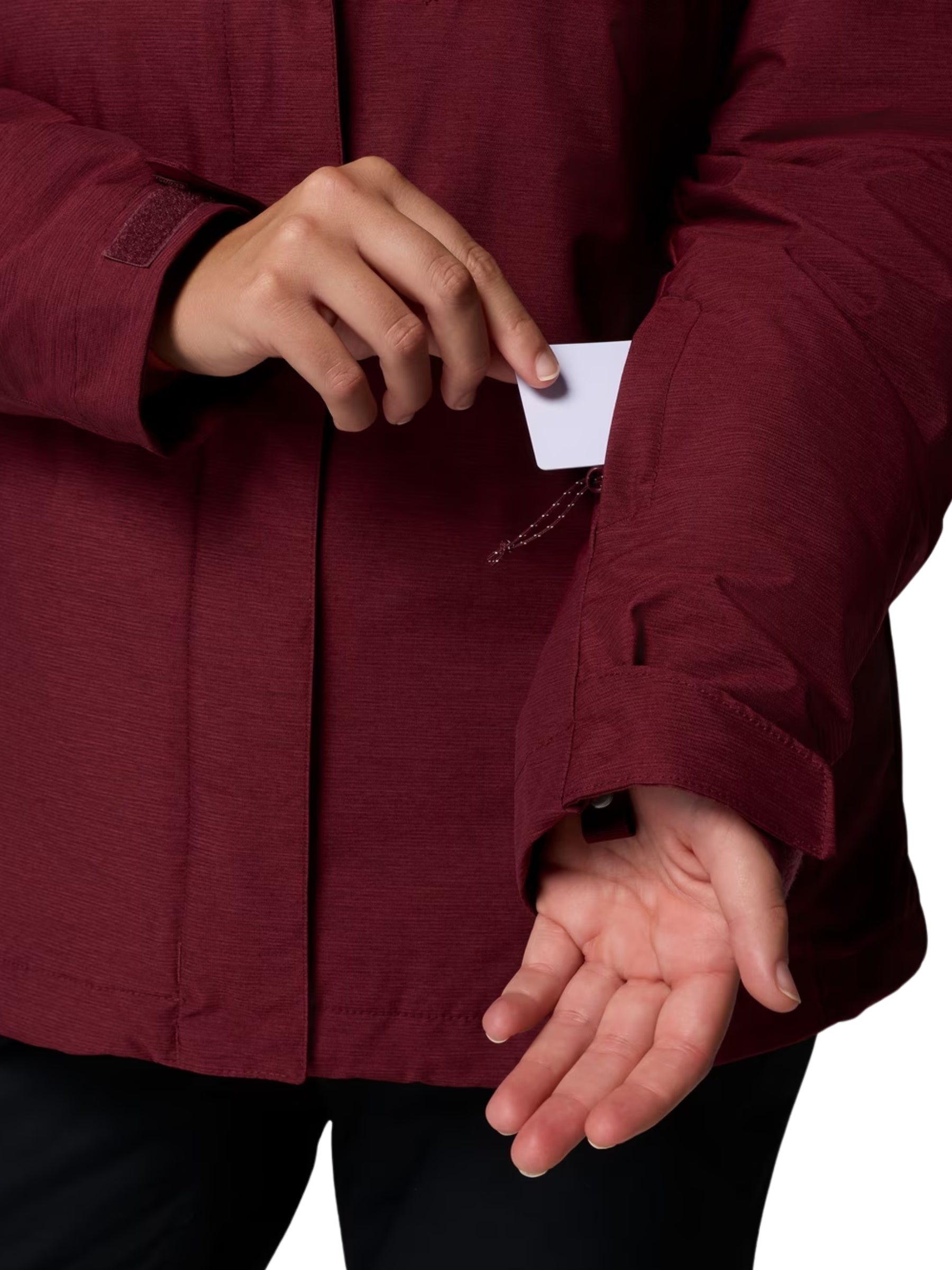 Whirlibird V Interchangeable Coat Plus Size - Rich Wine Cross Dye