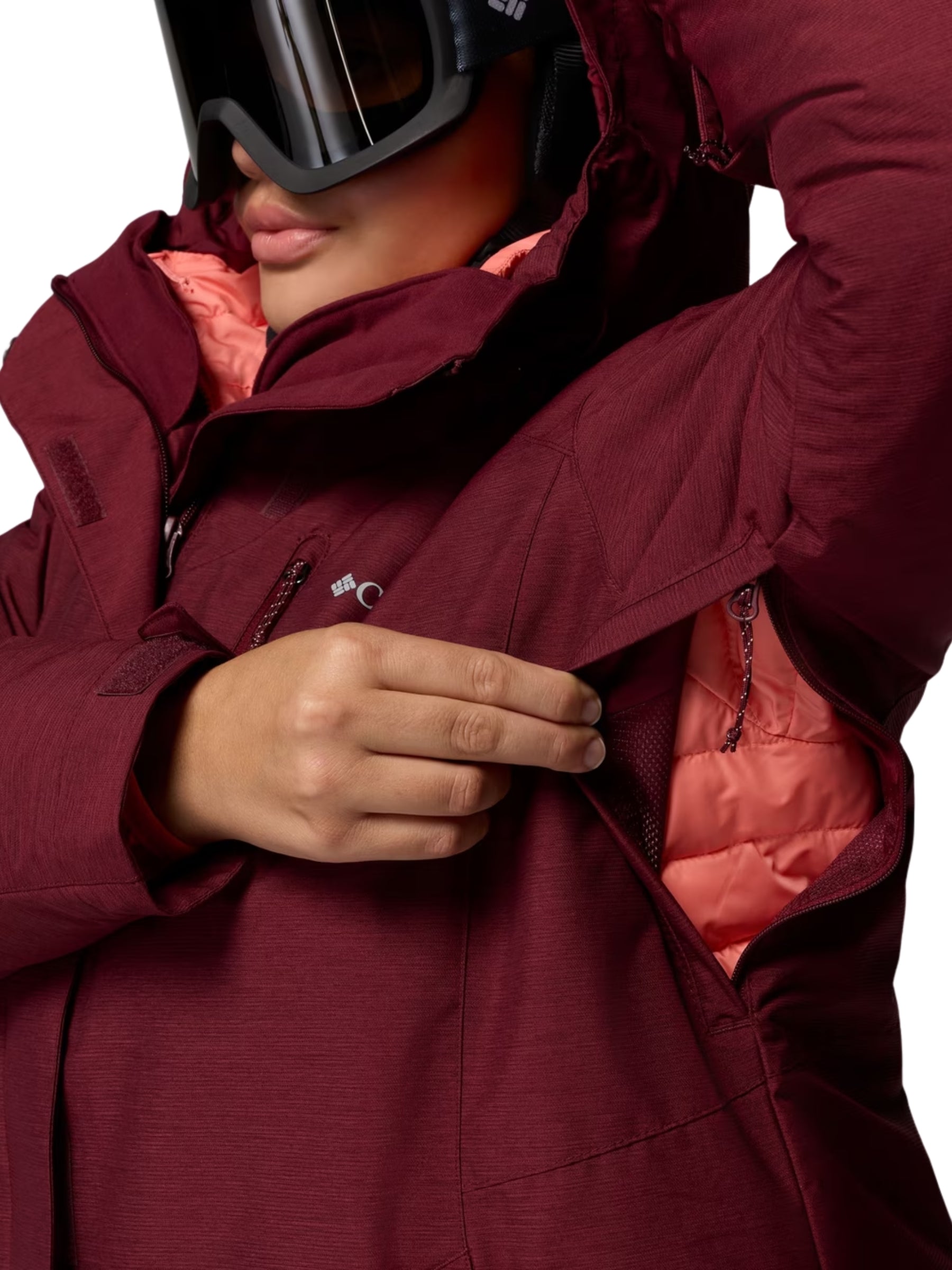 Whirlibird V Interchangeable Coat Plus Size - Rich Wine Cross Dye