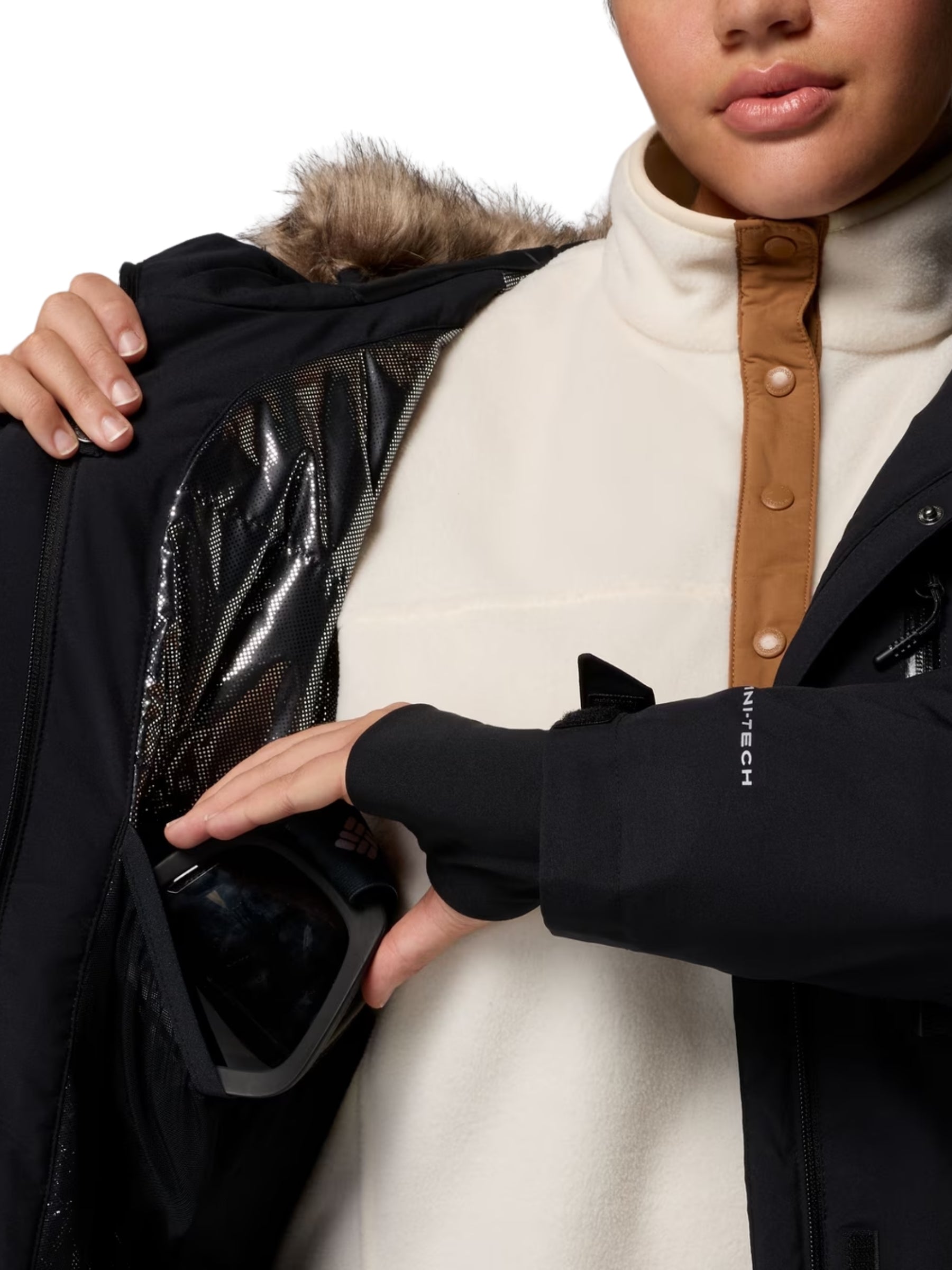 Ava Alpine II Insulated Jacket Plus Size - Black