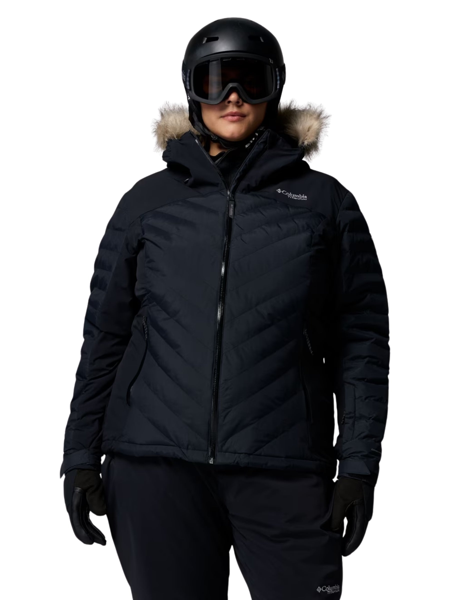Manteau Isolant Bird Mountain III Taille Plus - Noir